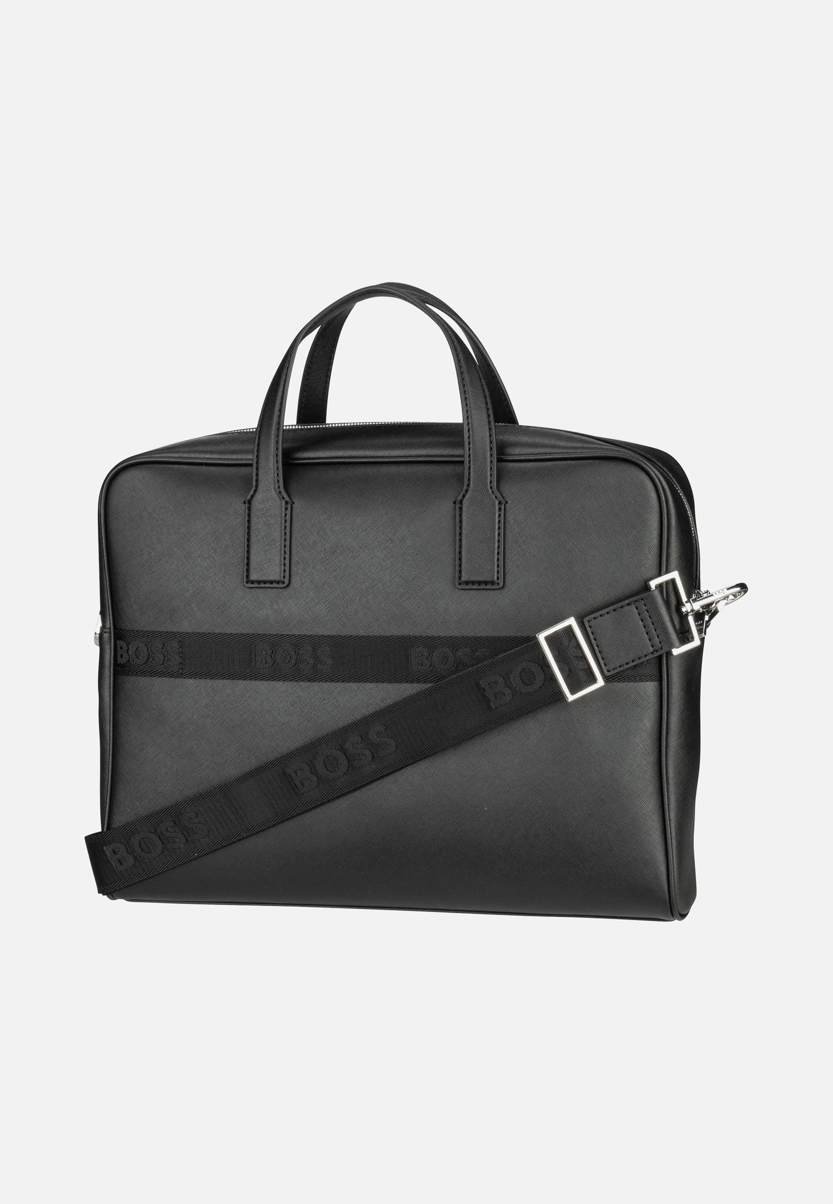 BOSS Zair Small Document Case Black Aktentasche
