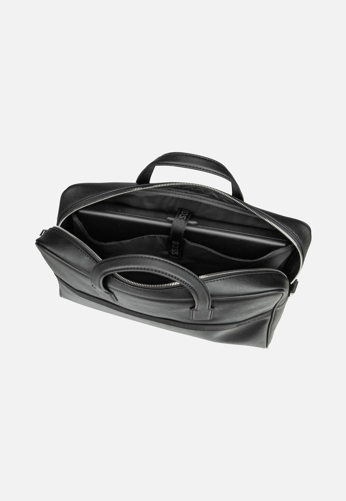 BOSS Zair Small Document Case Black Aktentasche