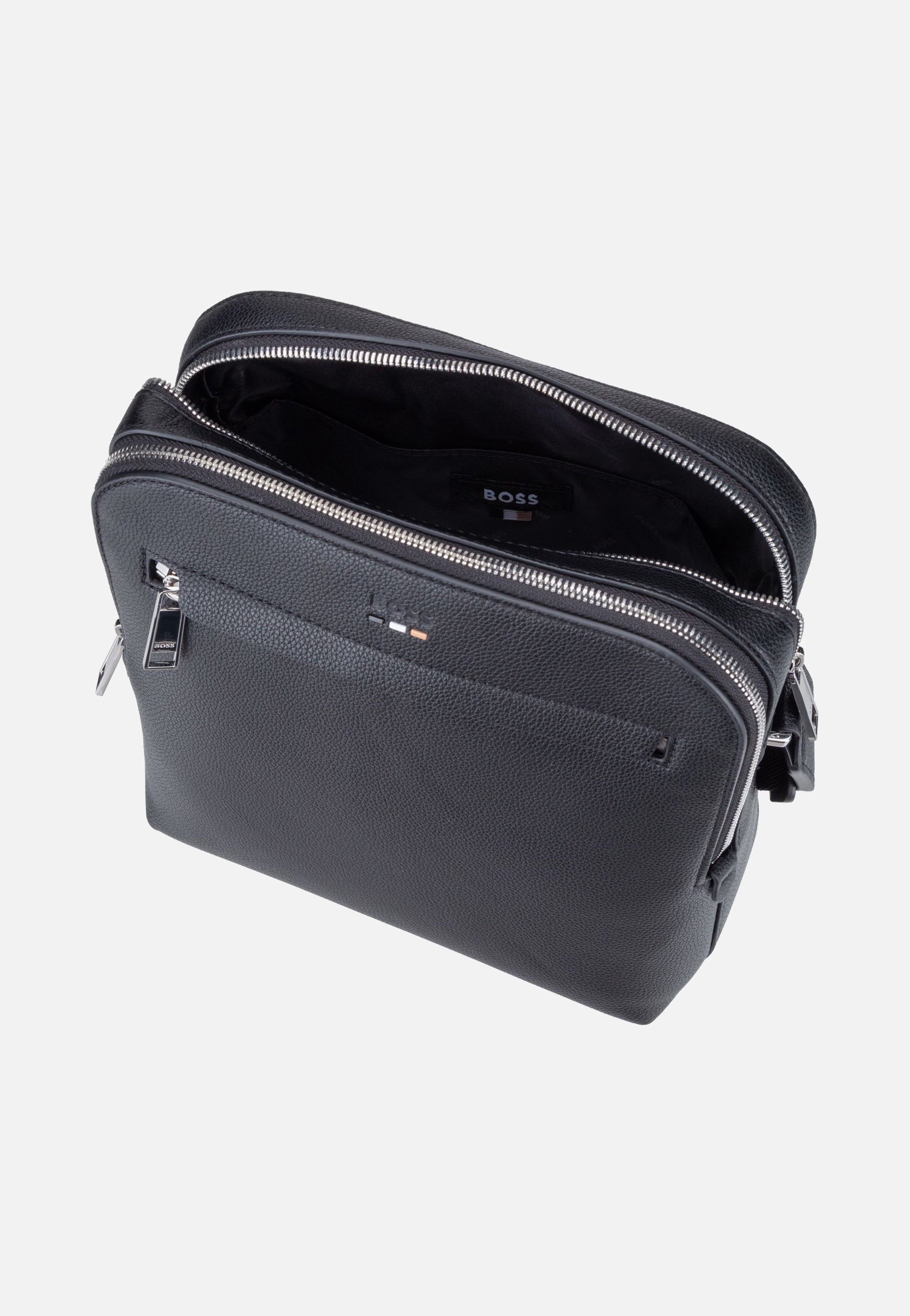BOSS Ray Big NS Zip P Black Crossbody Bag