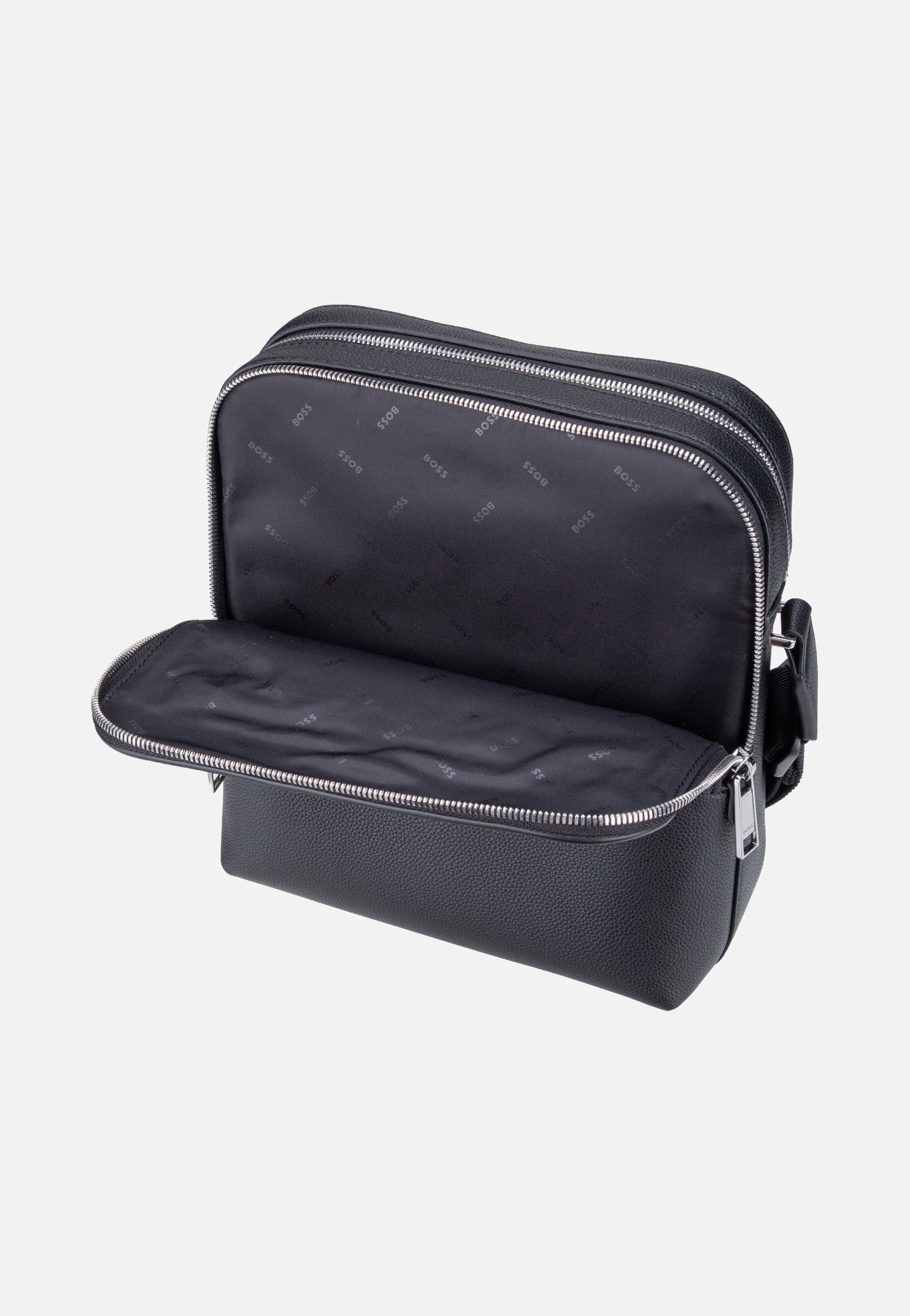 BOSS Ray Big NS Zip P Black Crossbody Bag