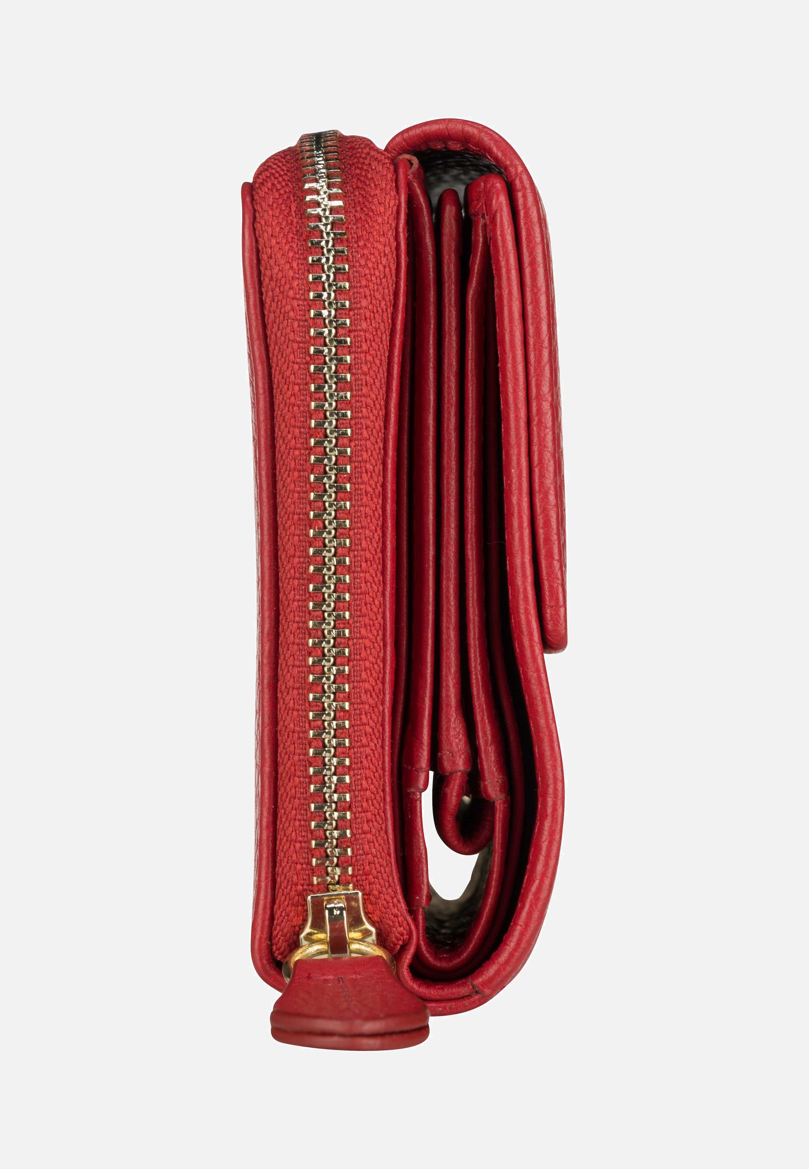Braun Büffel Asti 50454 RV-Geldbörse Rot Portemonnaie