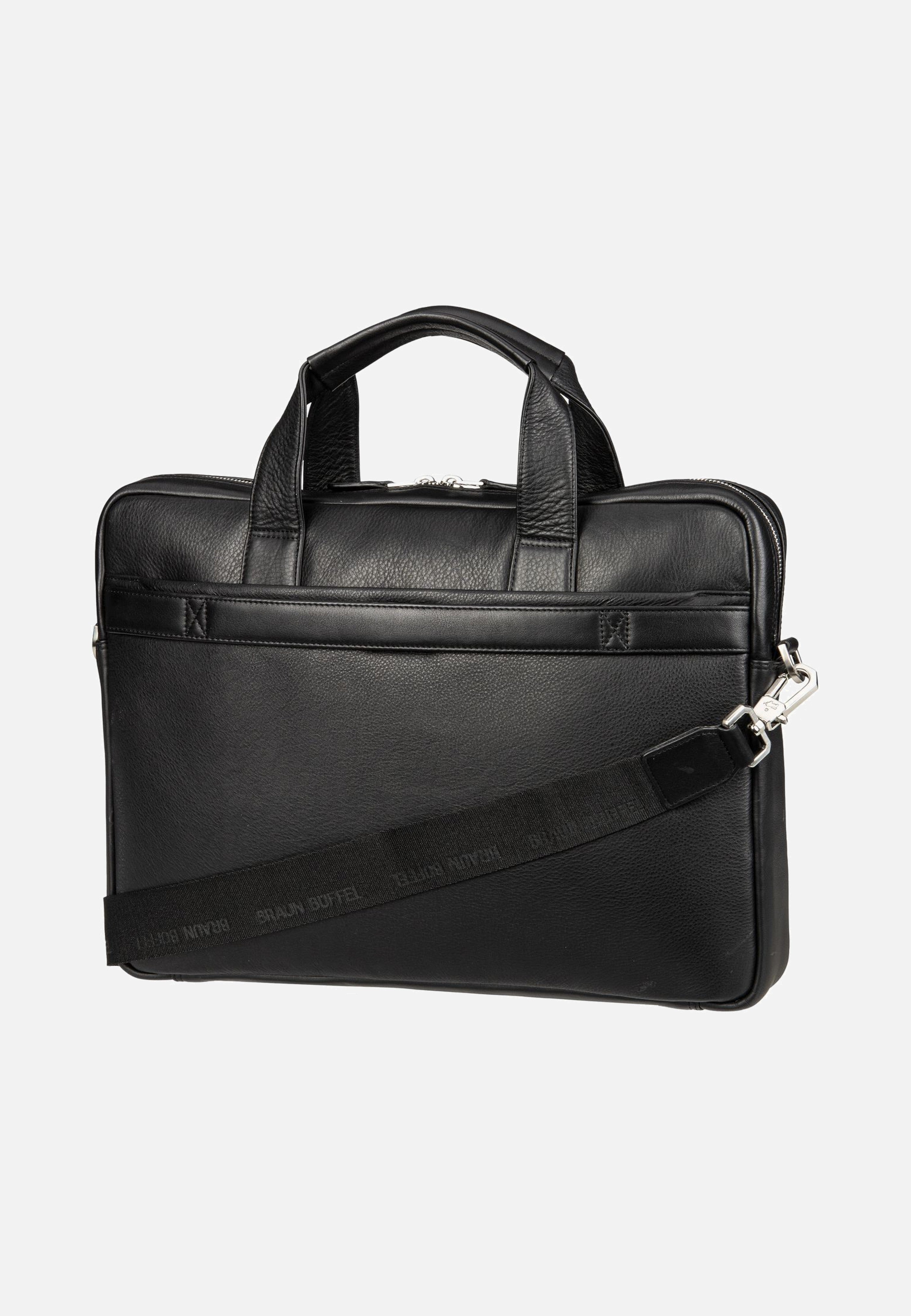 Braun Büffel GOLF 3.0 Business Bag M 90672 Schwarz Aktentasche