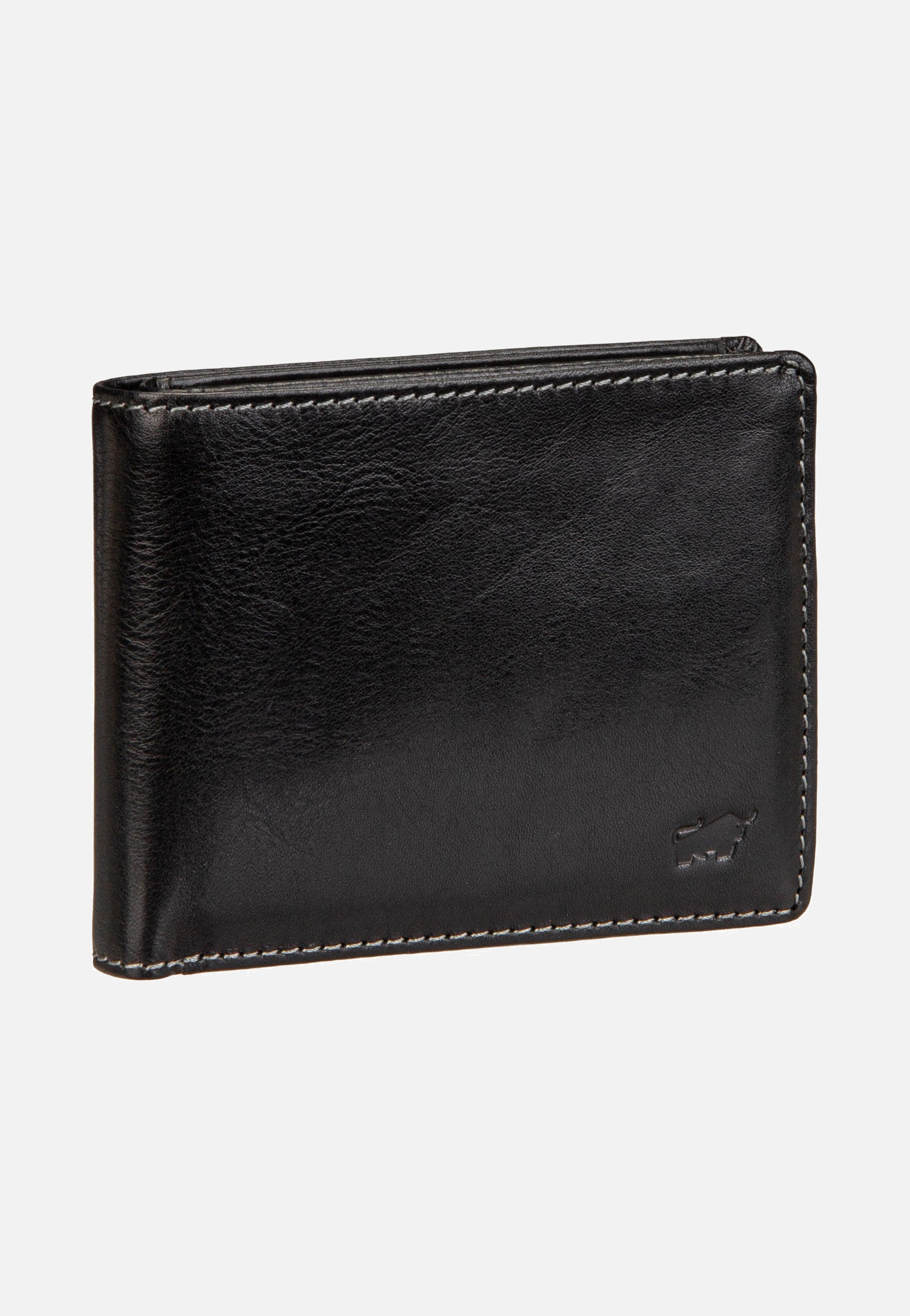 Braun Büffel Arezzo RFID 4+4Cs Schwarz Portemonnaie