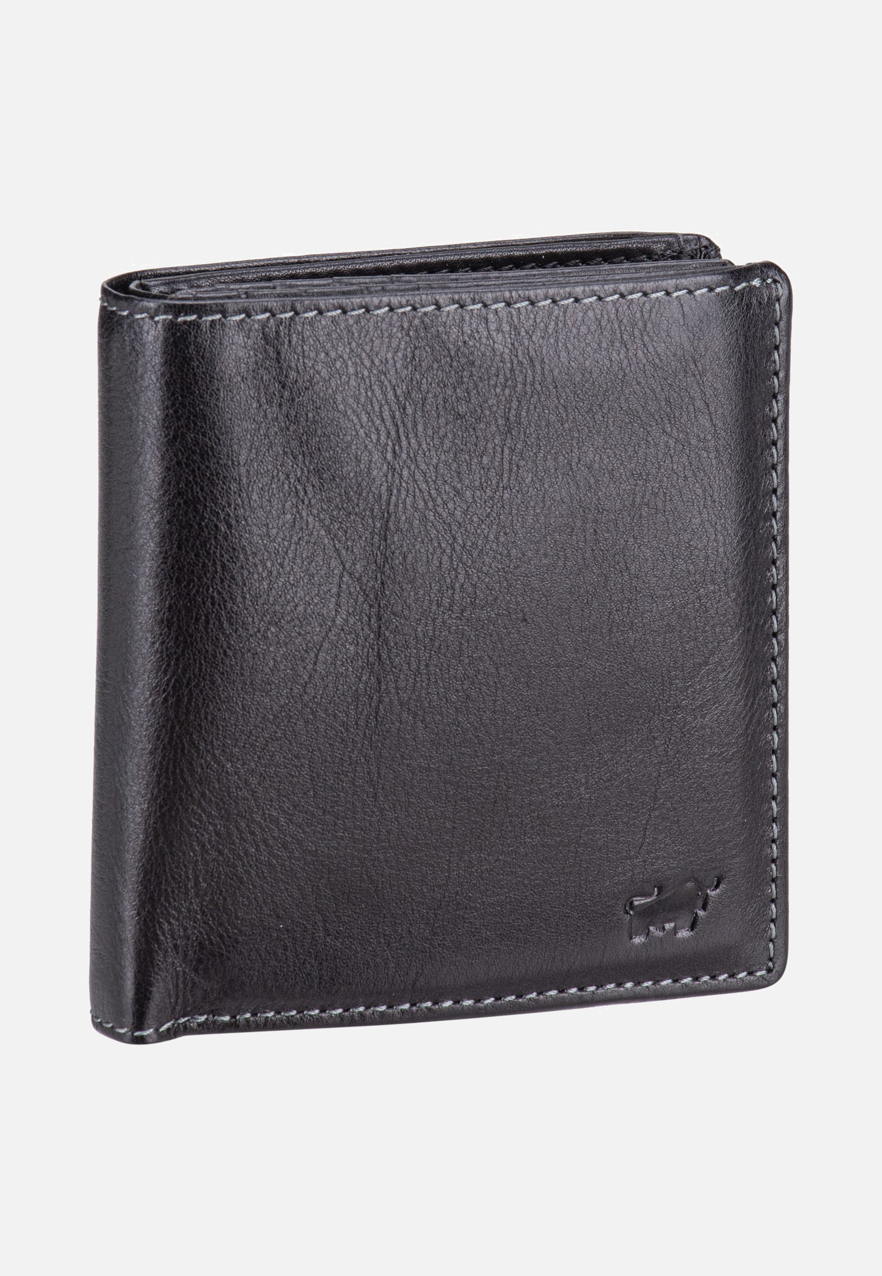 Braun Büffel Arezzo RFID Carré 8Cs Schwarz Portemonnaie