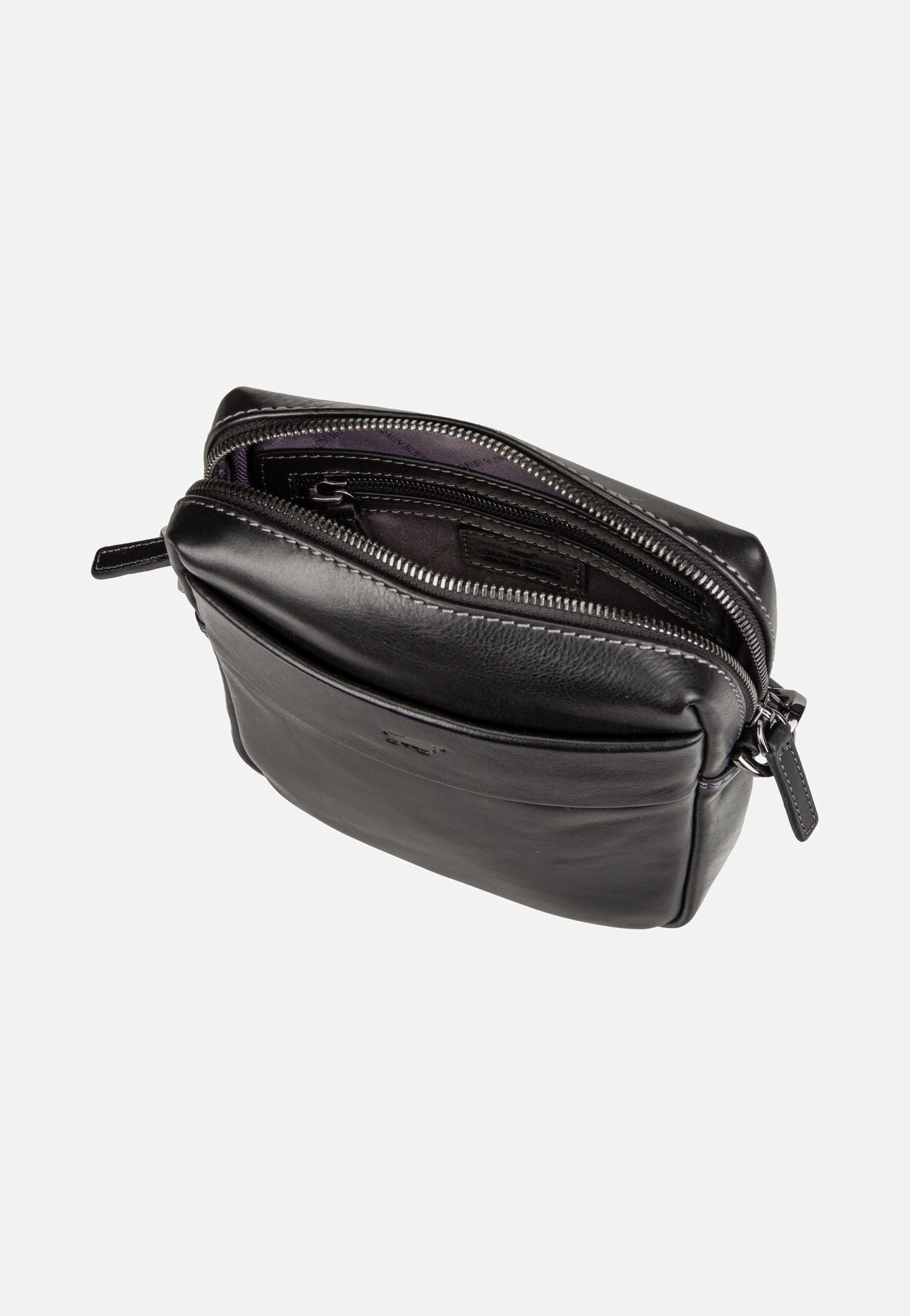 Braun Büffel Arezzo Umhängetasche Schwarz Schultertasche