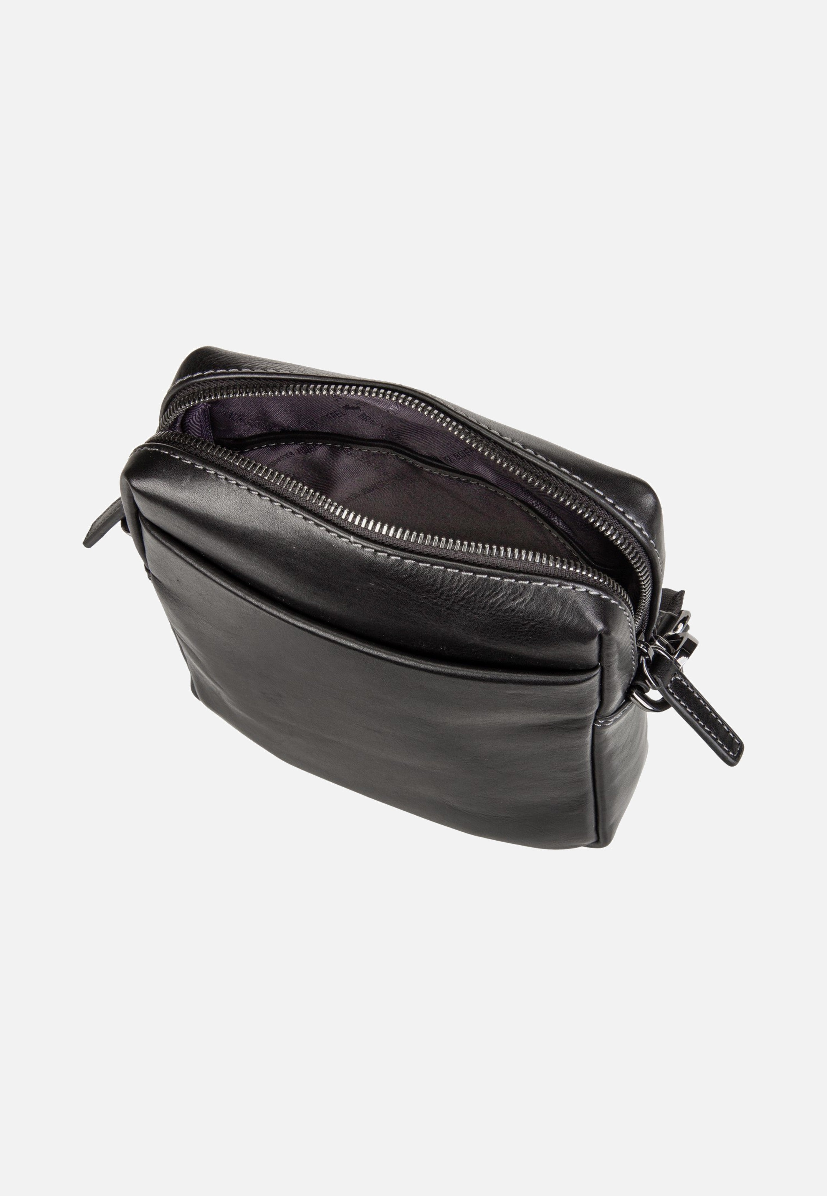 Braun Büffel Arezzo Umhängetasche Schwarz Schultertasche