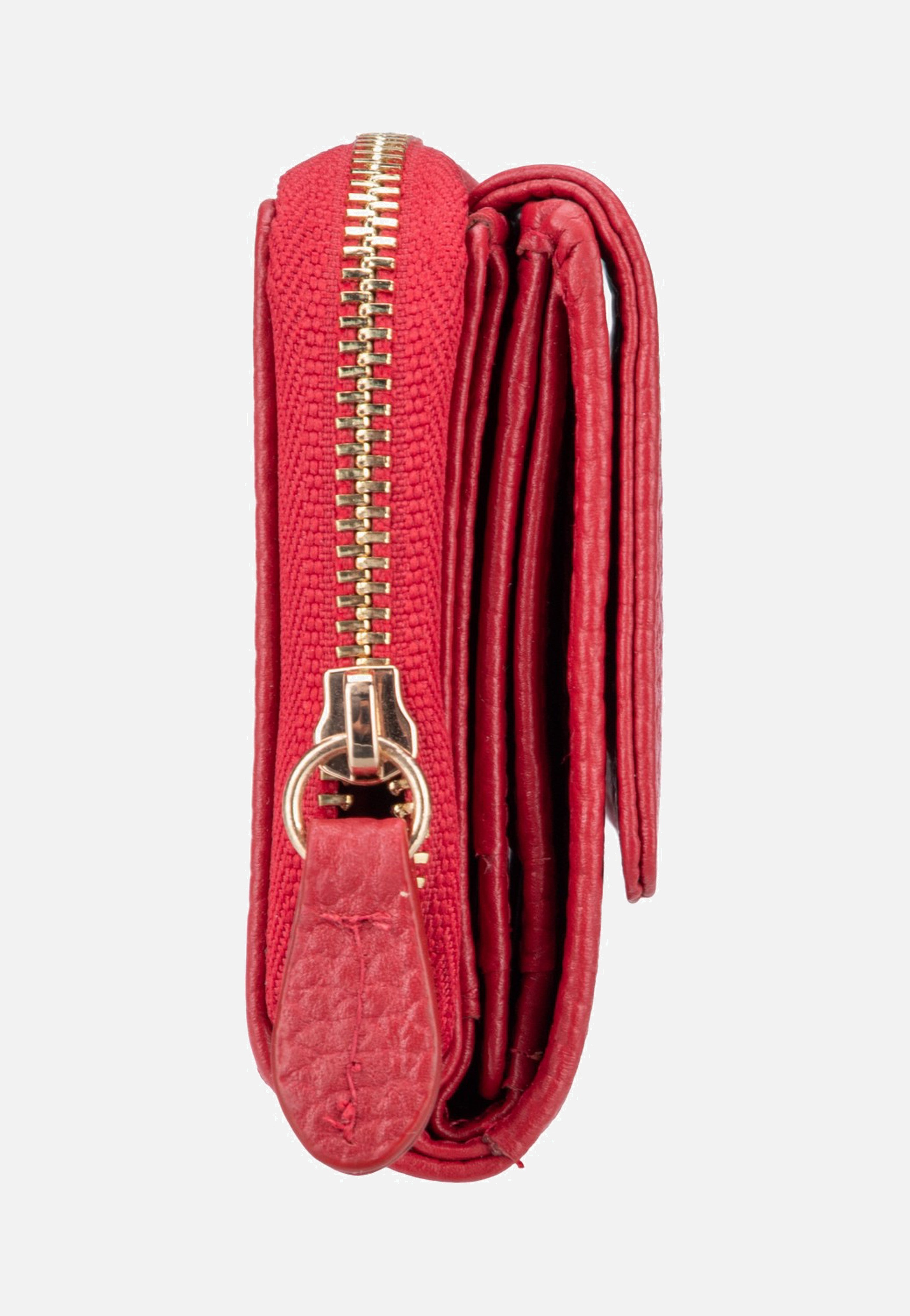 Braun Büffel Asti RV 50446 6CS Red Wallet