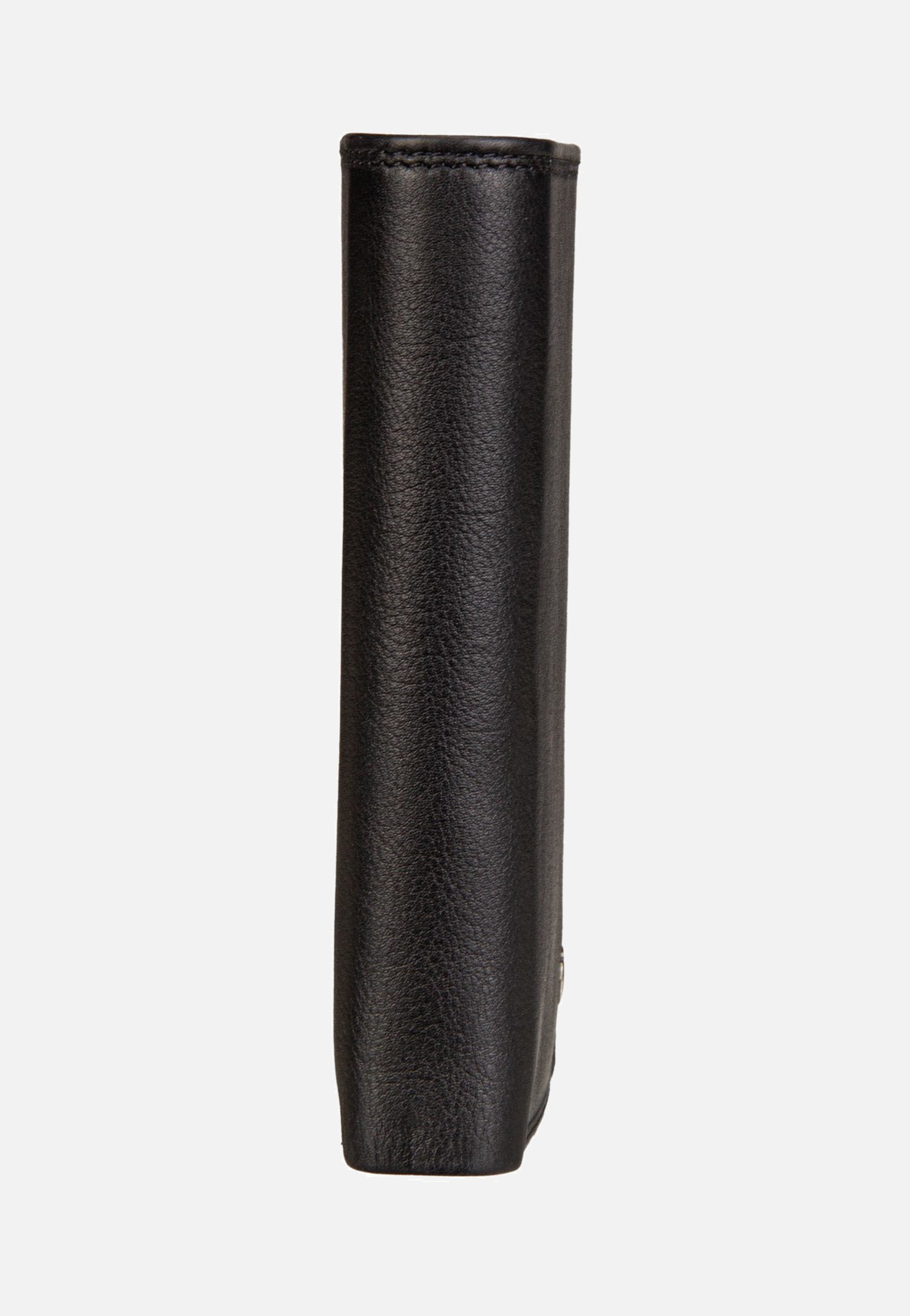 Braun Büffel Golf RFID Coin Wallet H 7Cs + Loop Black Portemonnaie