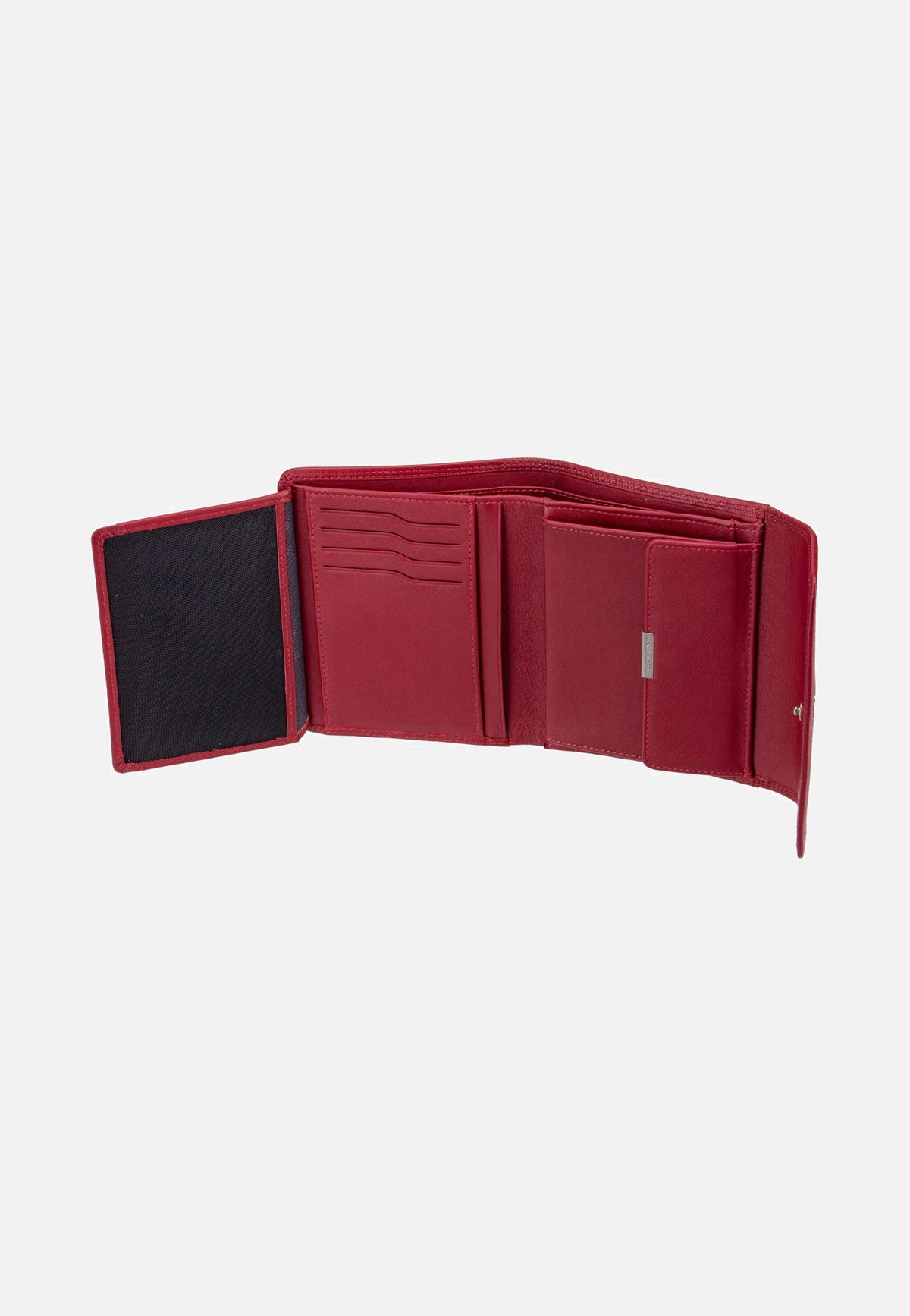 Braun Büffel Golf RFID Wallet M 8Cs Red Portemonnaie