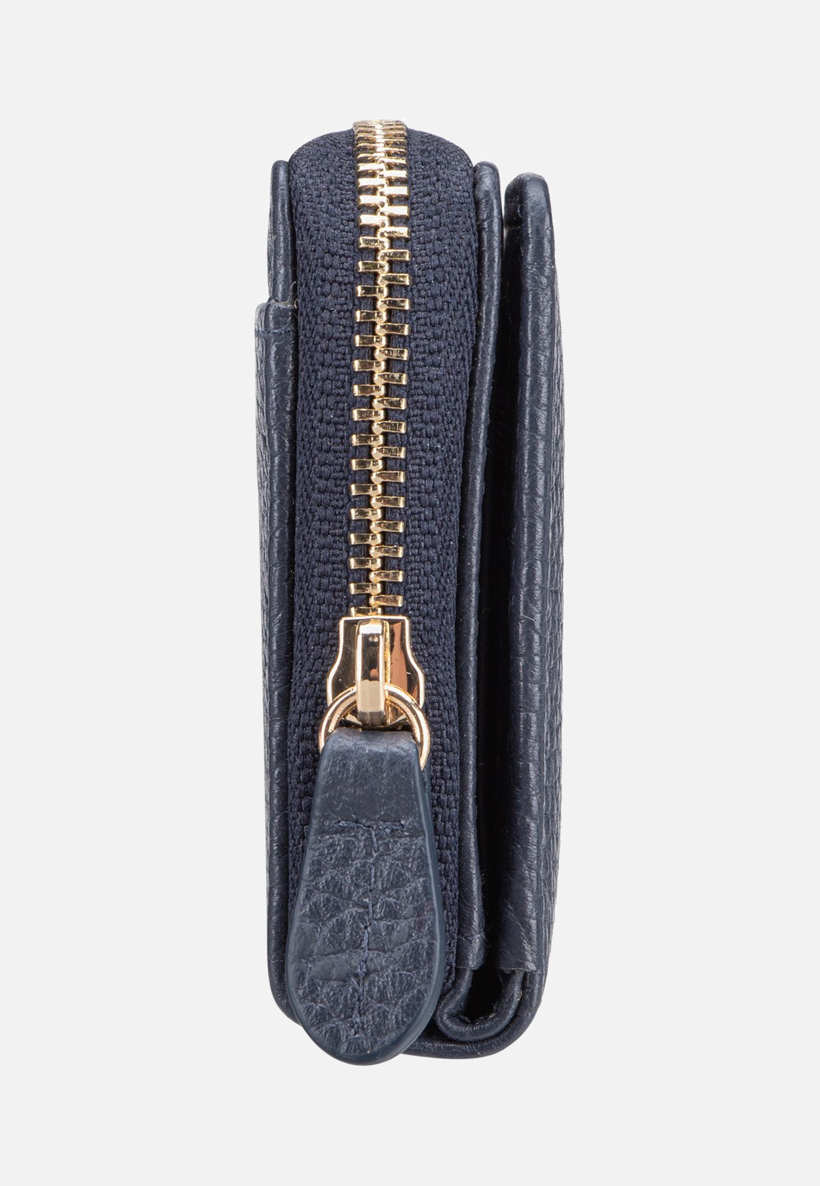Braun Büffel Asti Mini Rv-5Cs Navy Portemonnaie