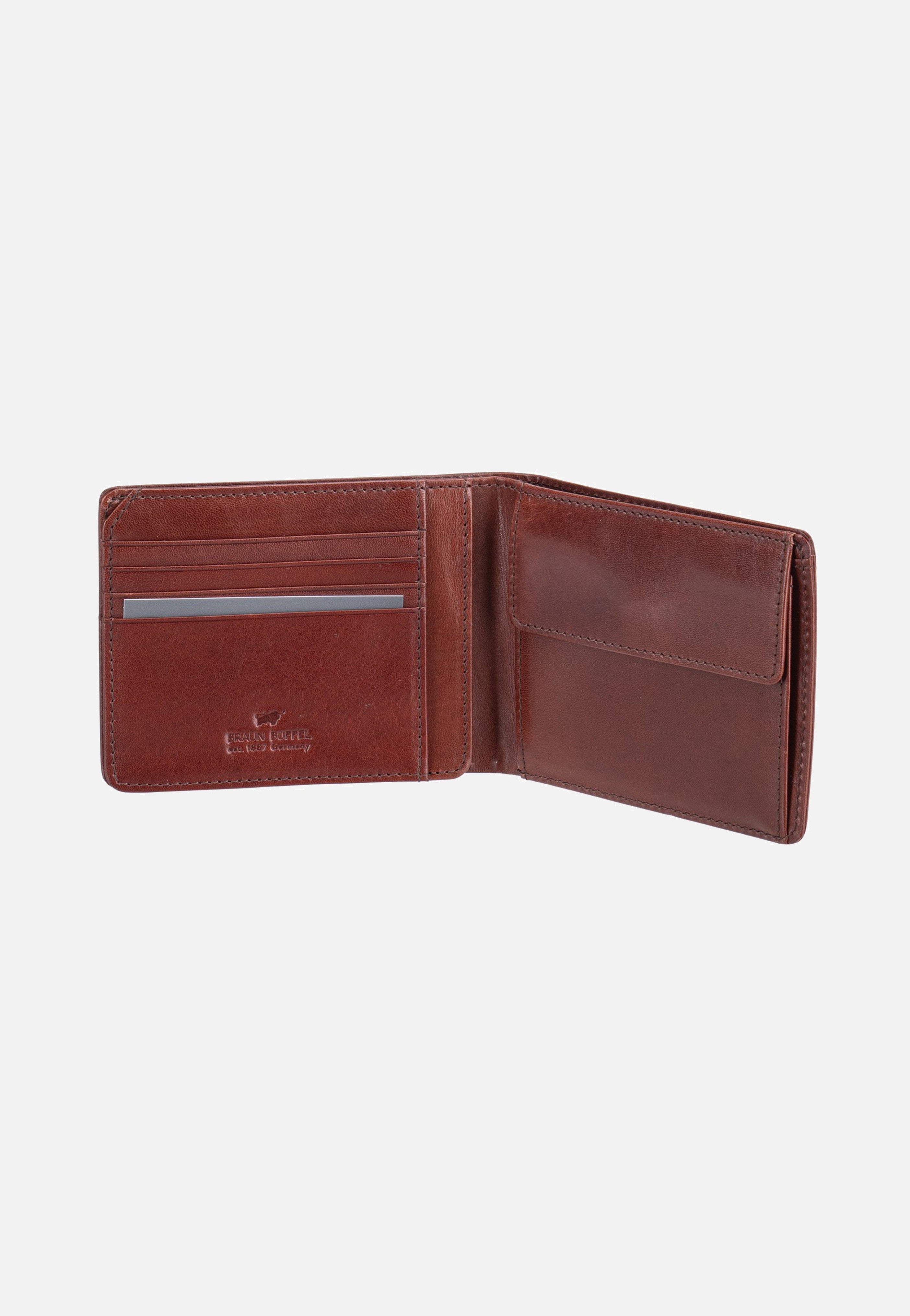 Braun Büffel Country RFID 8Cs Palisandro Portemonnaie