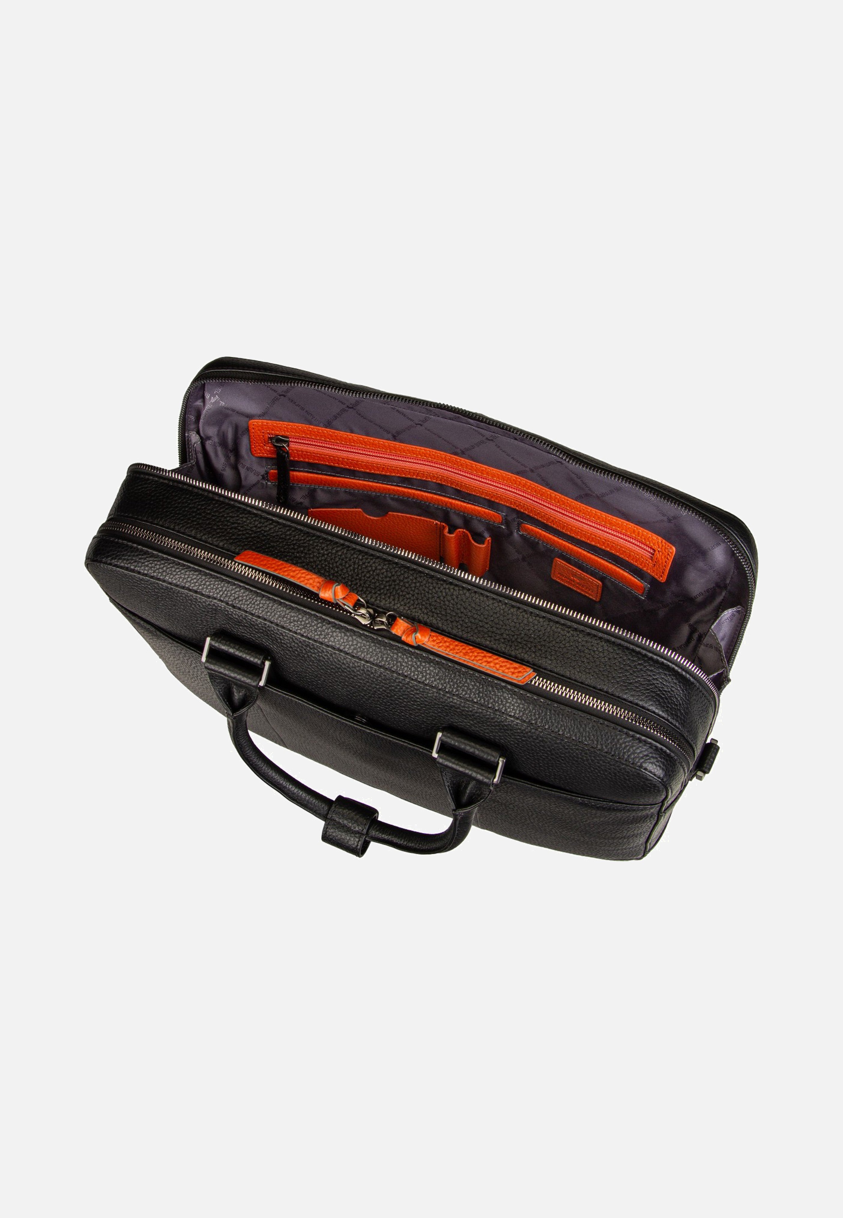 Braun Büffel Novara Business Bag L Schwarz Aktentasche