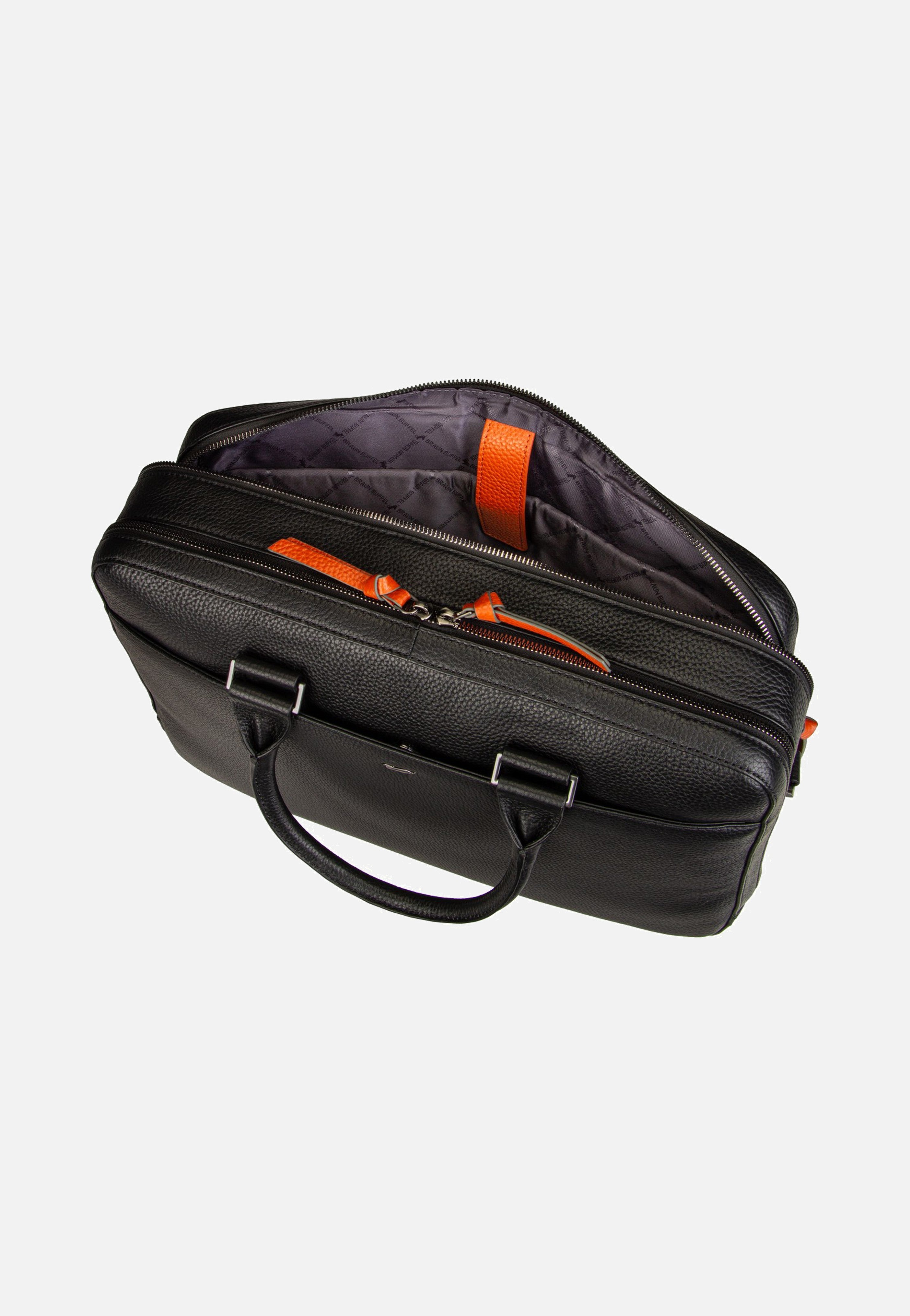 Braun Büffel Novara Business Bag L Schwarz Aktentasche
