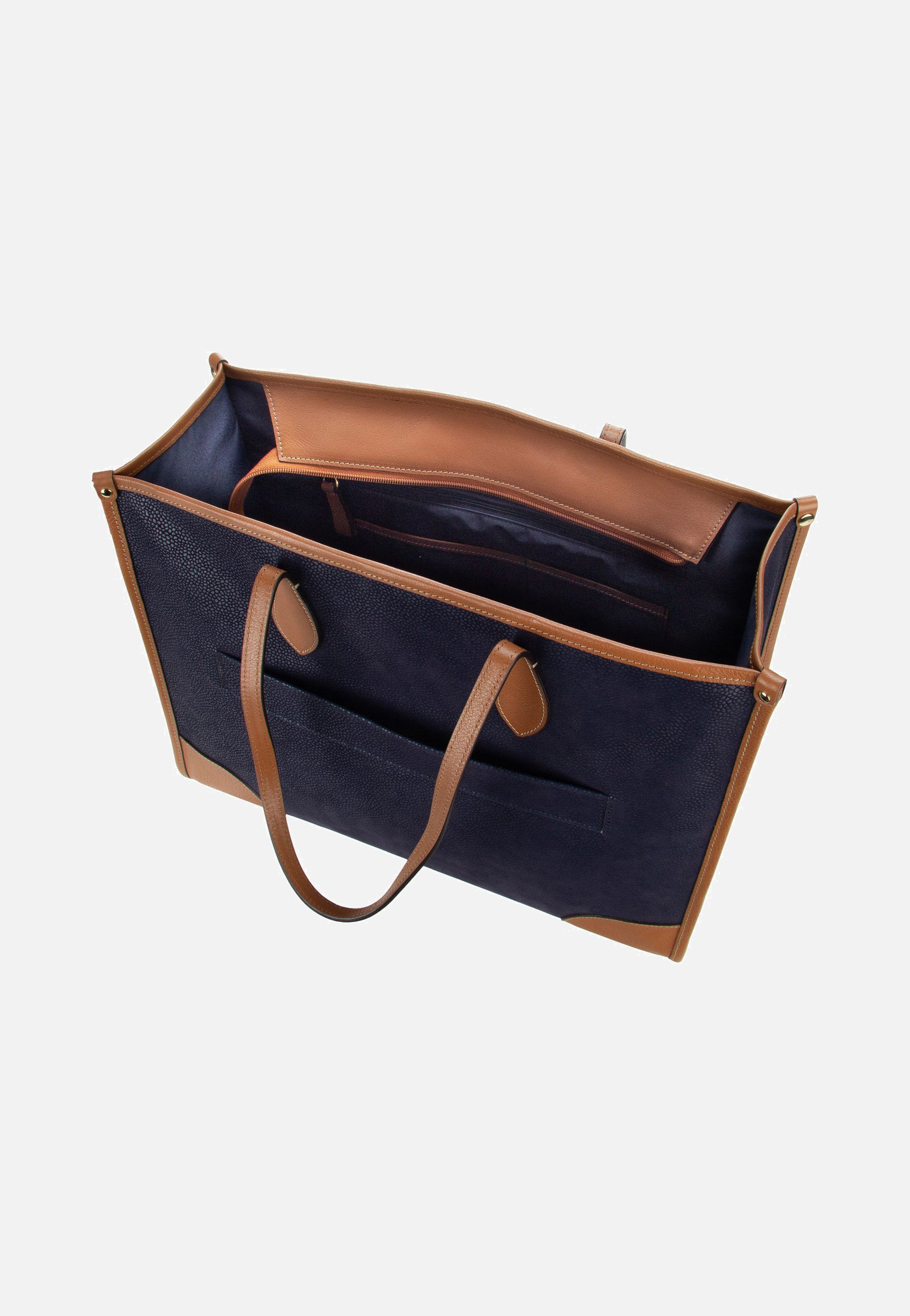Bric's Life Shopping 5852 Blue Shopper