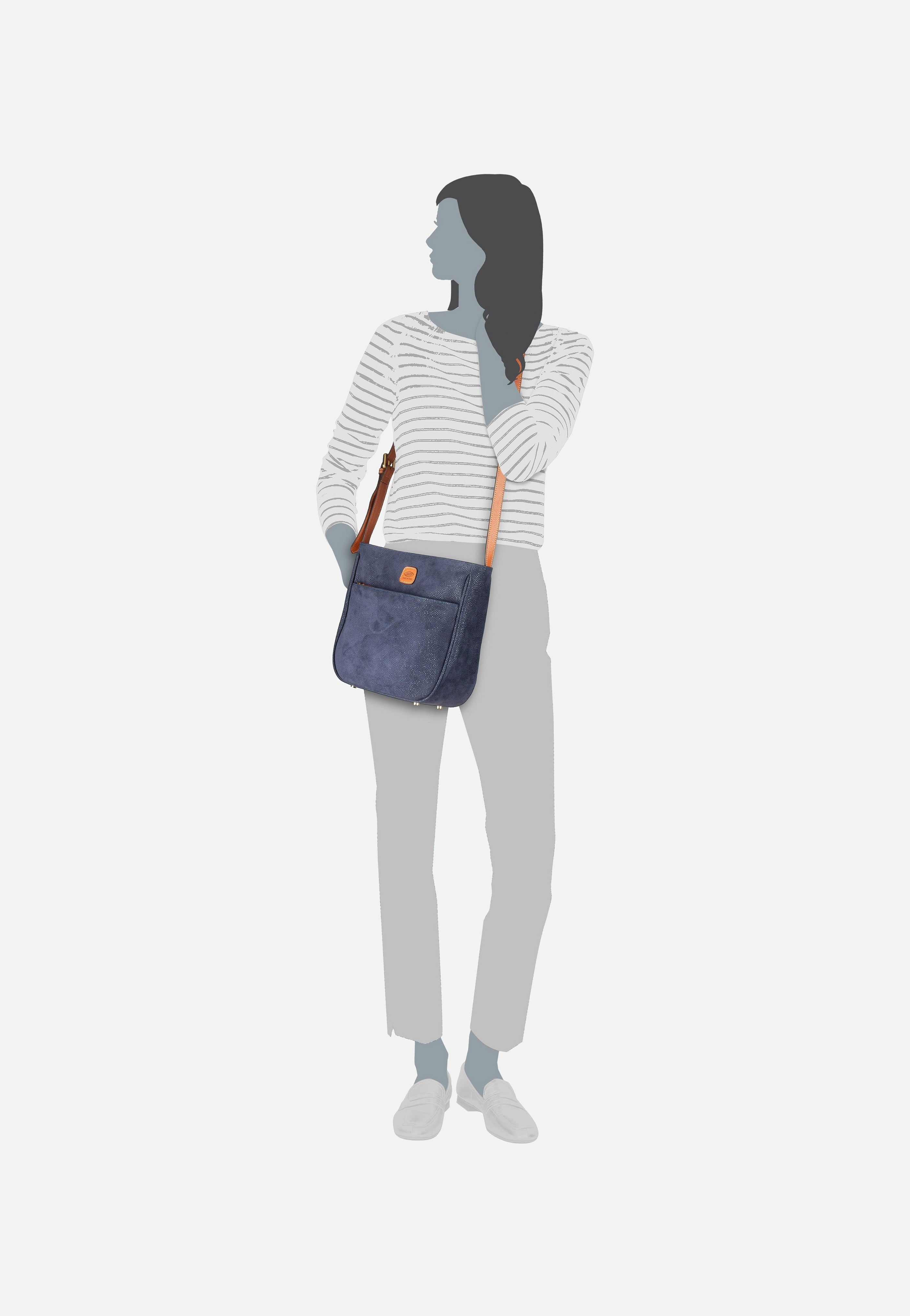 Bric's Life Anna Blu Beuteltasche