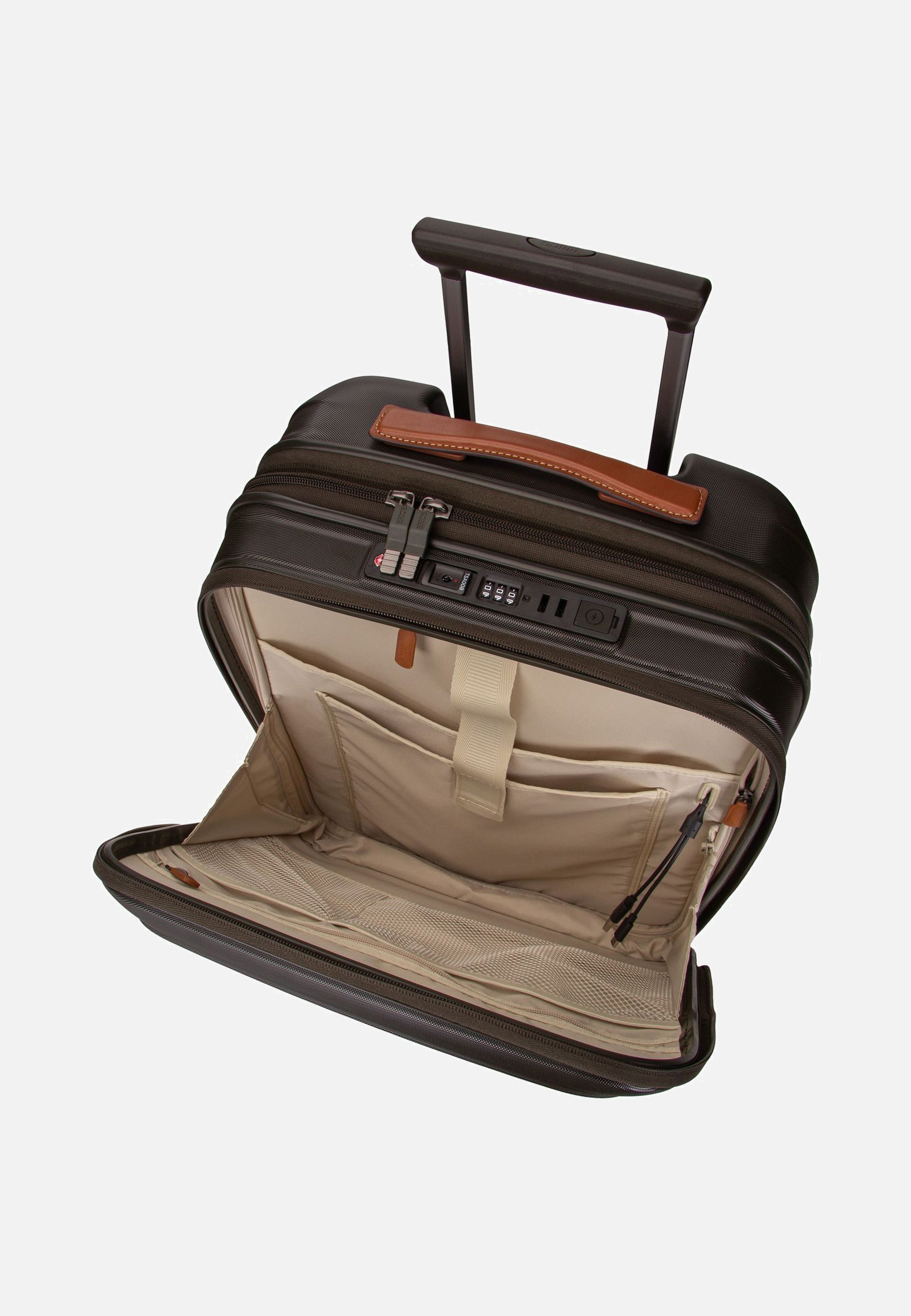 Bric's Taormina Trolley 55 Exp.Vortasche Olivgrün Koffer