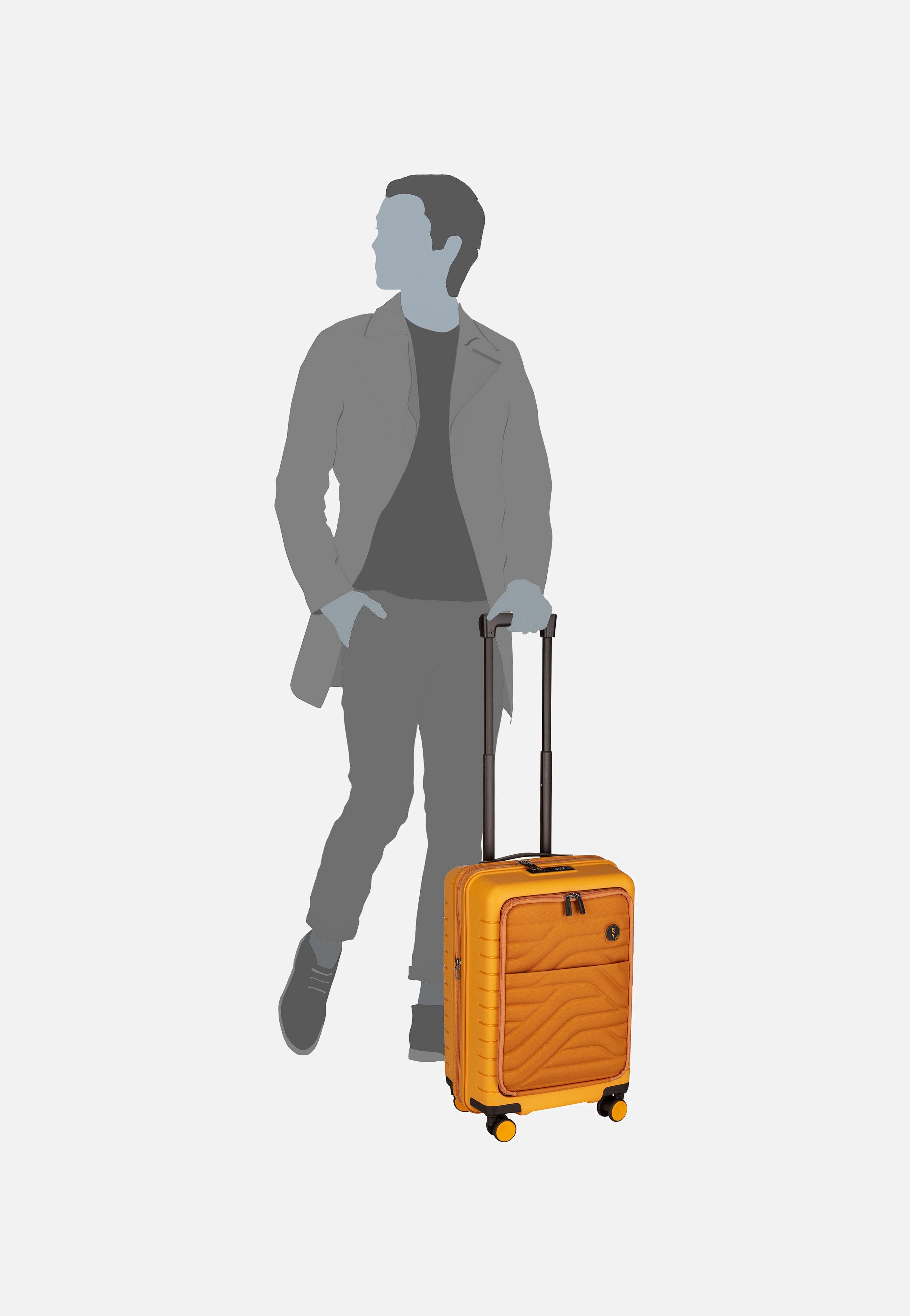 Bric's Ulisse Trolley 8428 Mango Koffer
