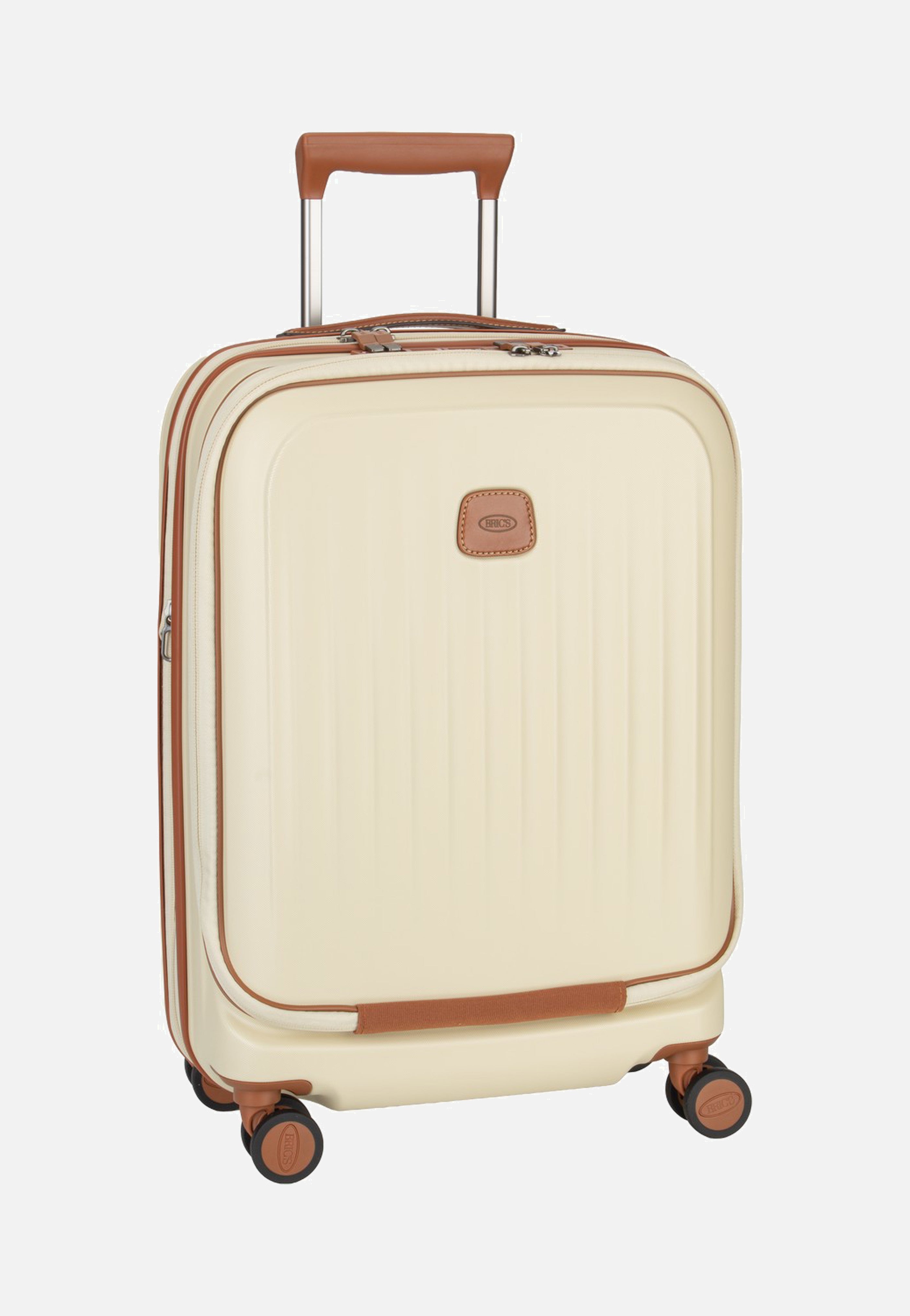 Bric's Taormina Trolley 55 Exp Vortasche Cream Koffer