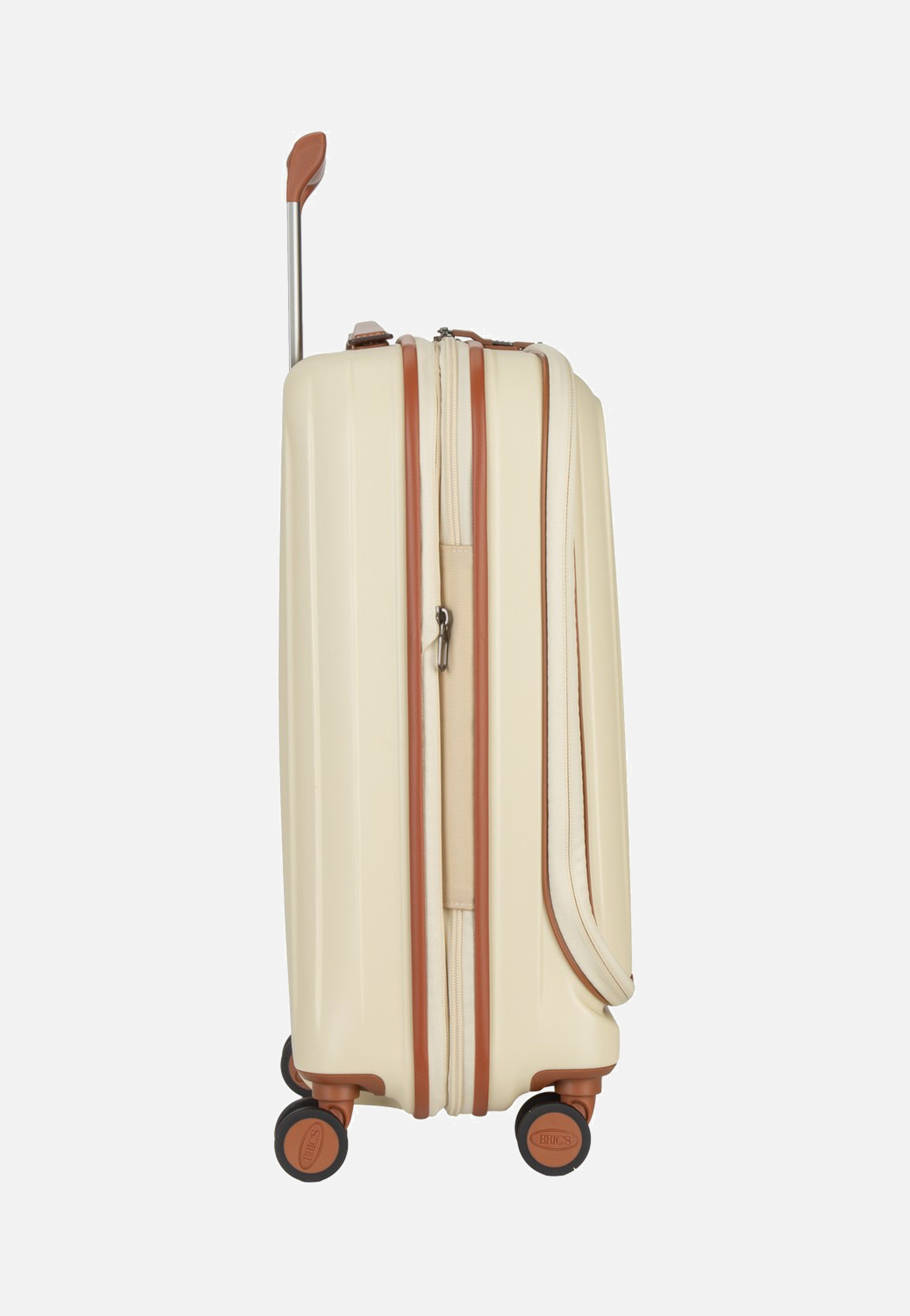 Bric's Taormina Trolley 55 Exp Vortasche Cream Koffer
