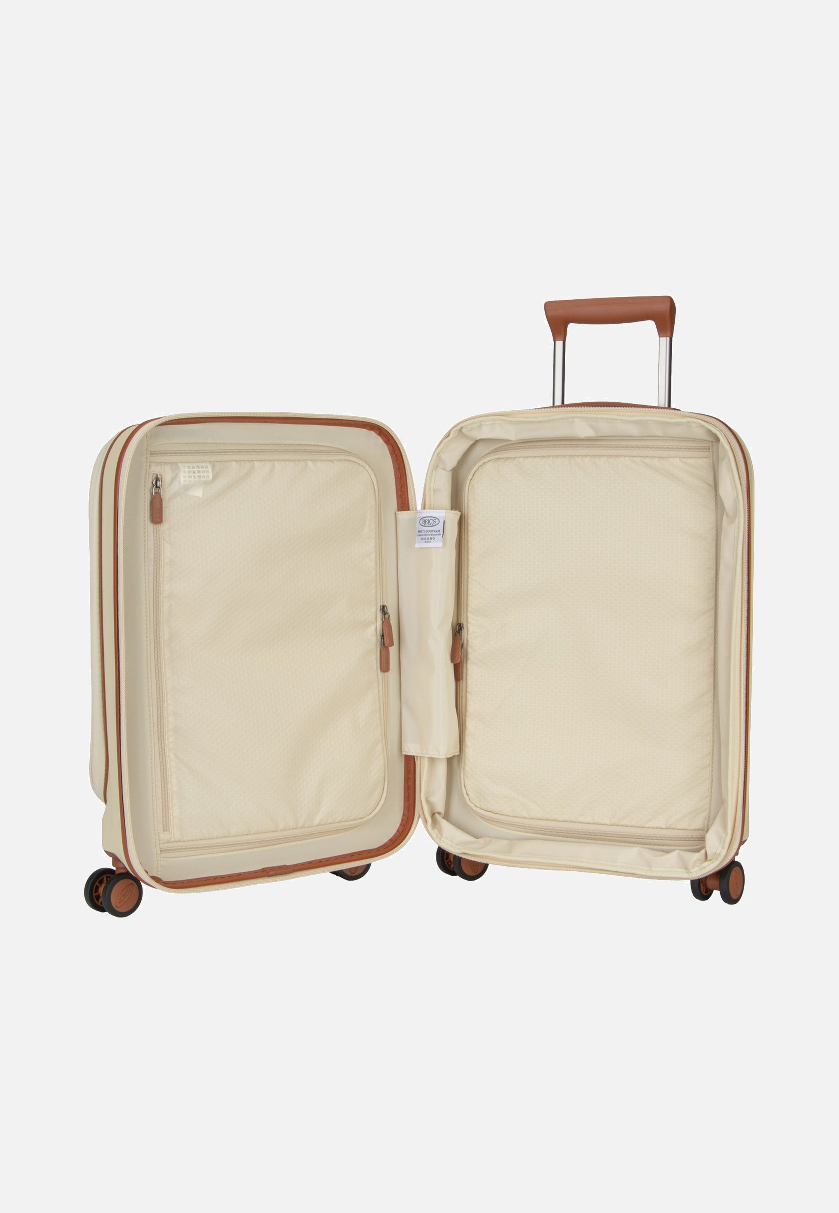 Bric's Taormina Trolley 55 Exp Vortasche Cream Koffer