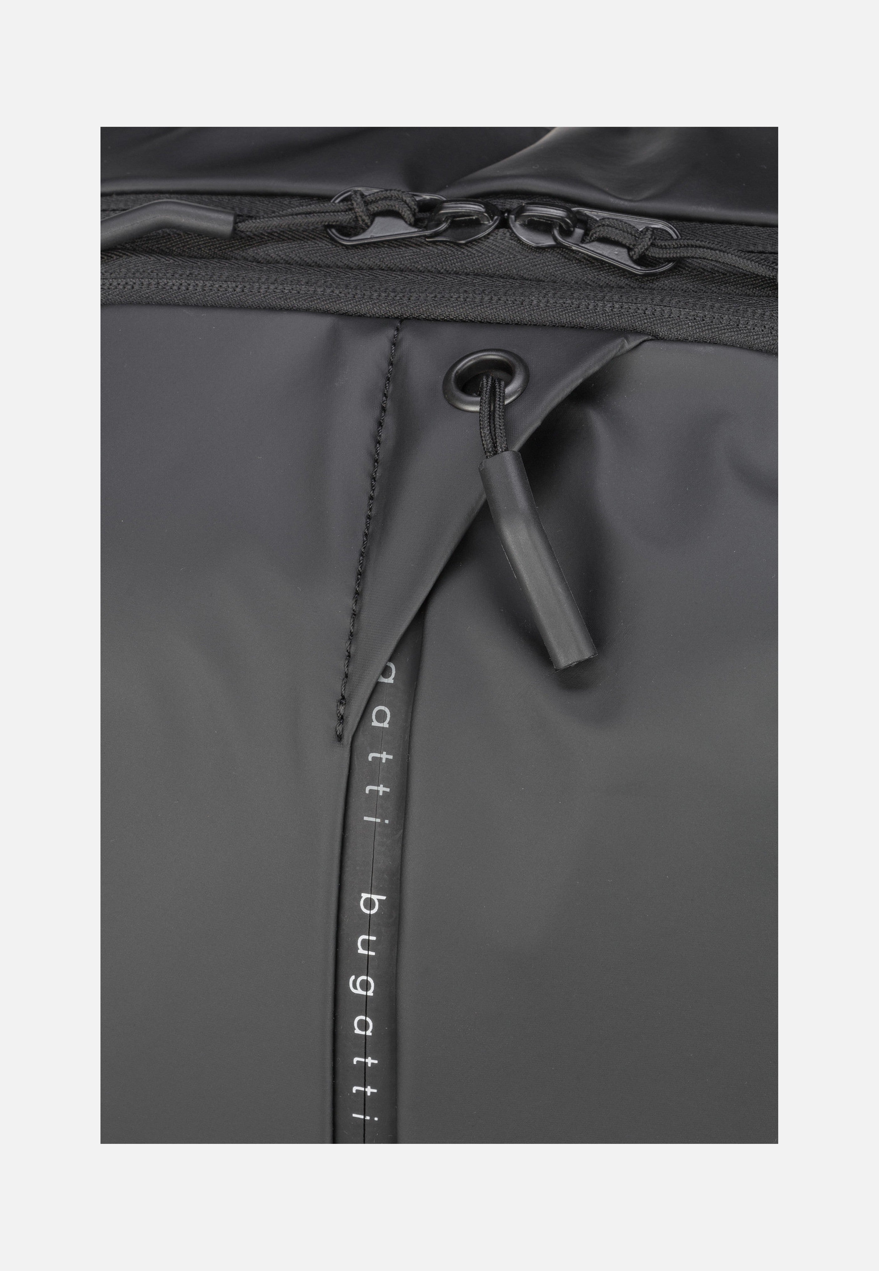 Bugatti Blanc Schwarz Rucksack
