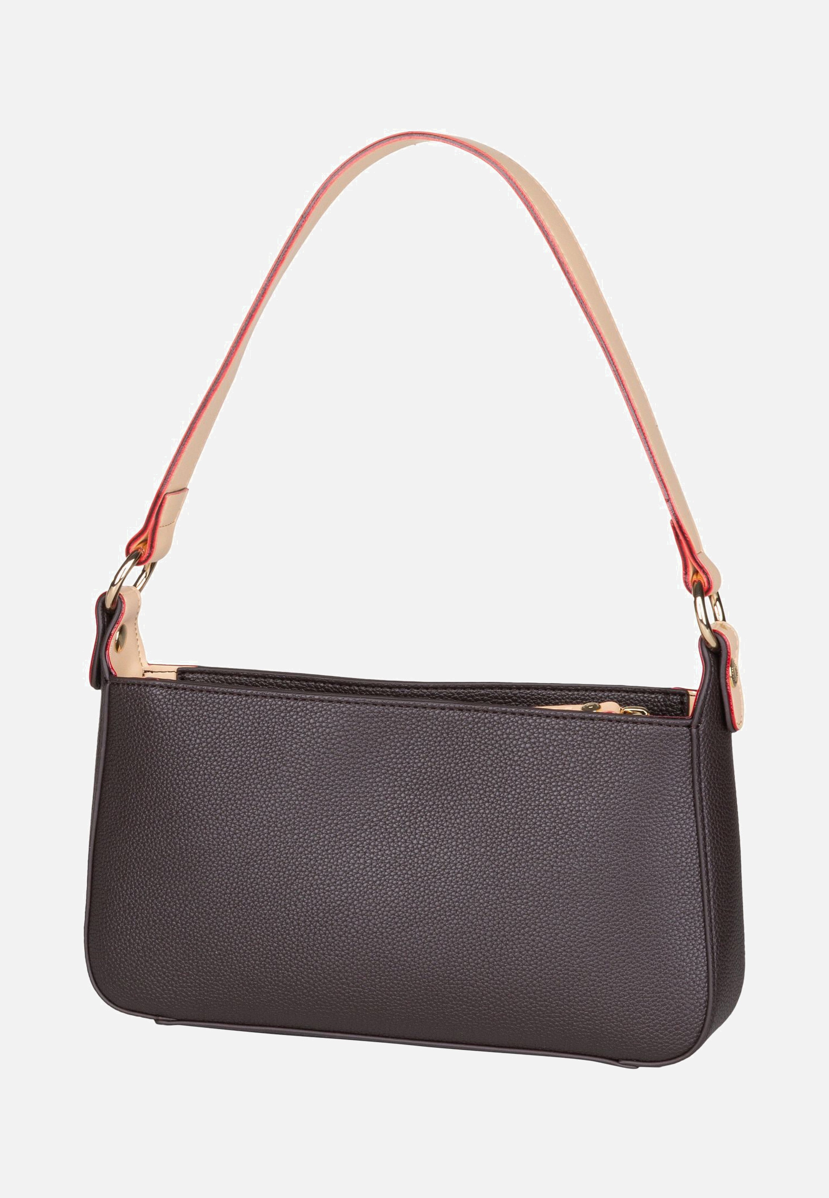 Bugatti Ella Small 6642 Dunkelbraun Schultertasche