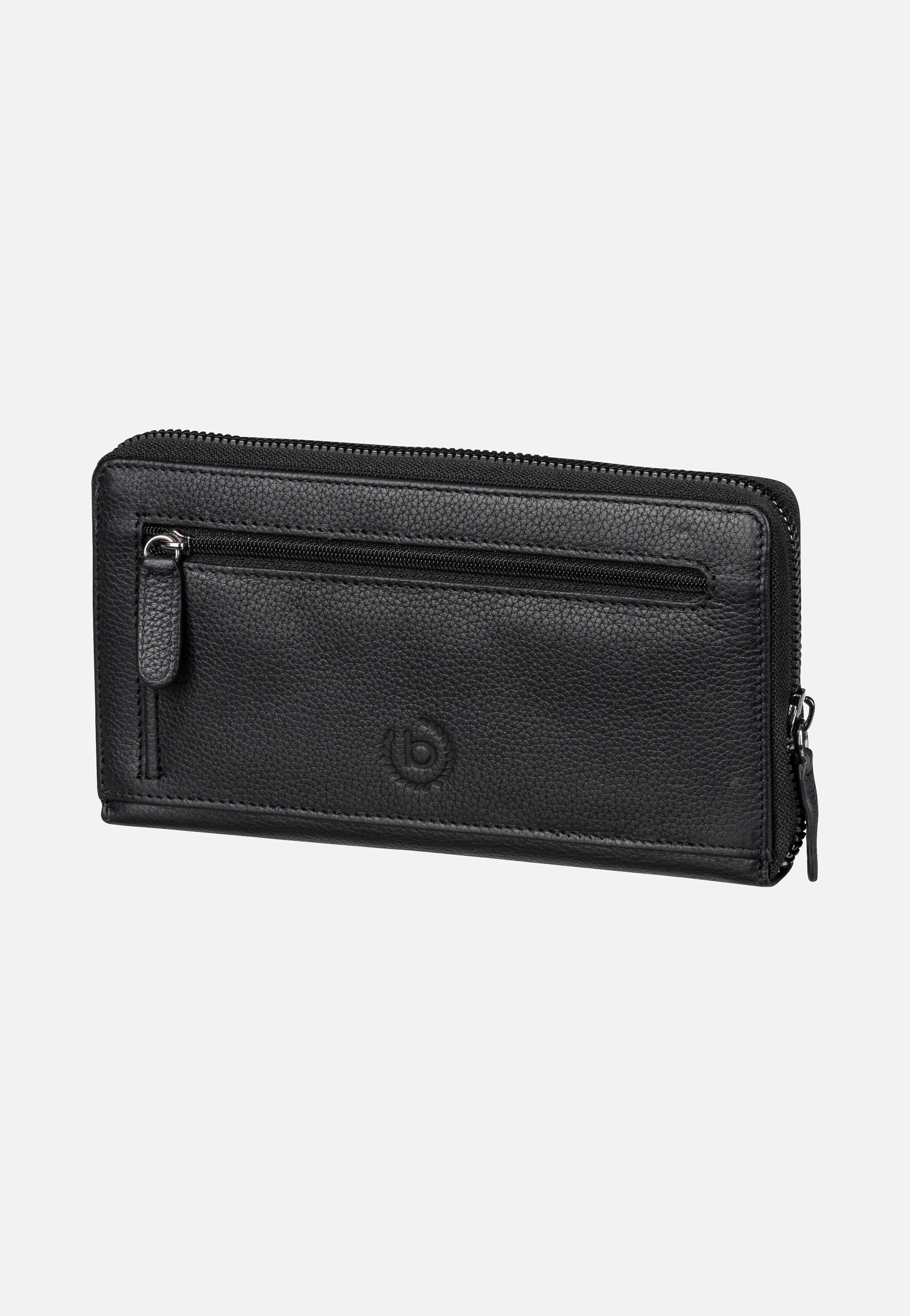 Bugatti Mira Long Zip 1012 Schwarz Portemonnaie