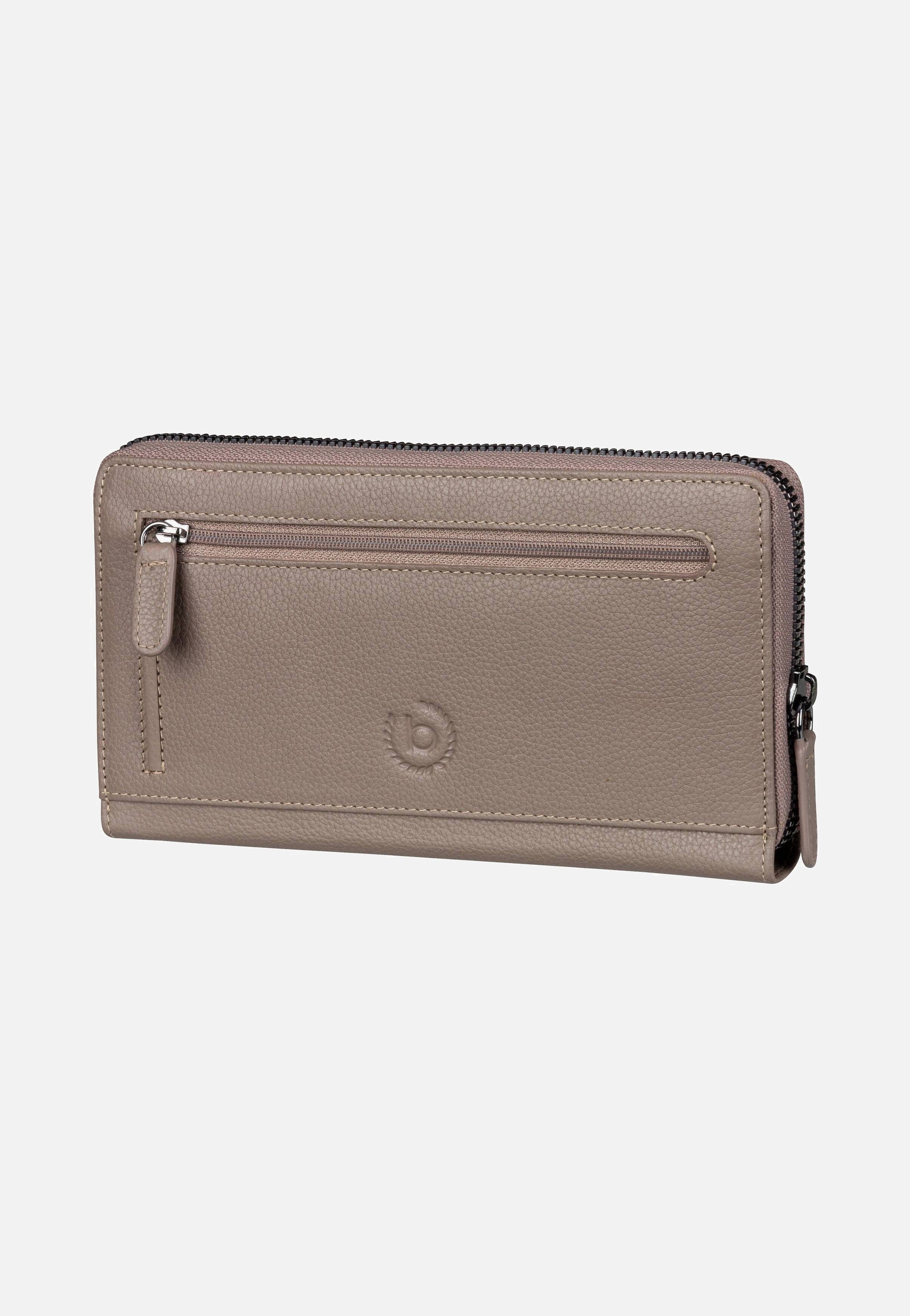 Bugatti Mira Long Zip 1012 Taupe Portemonnaie
