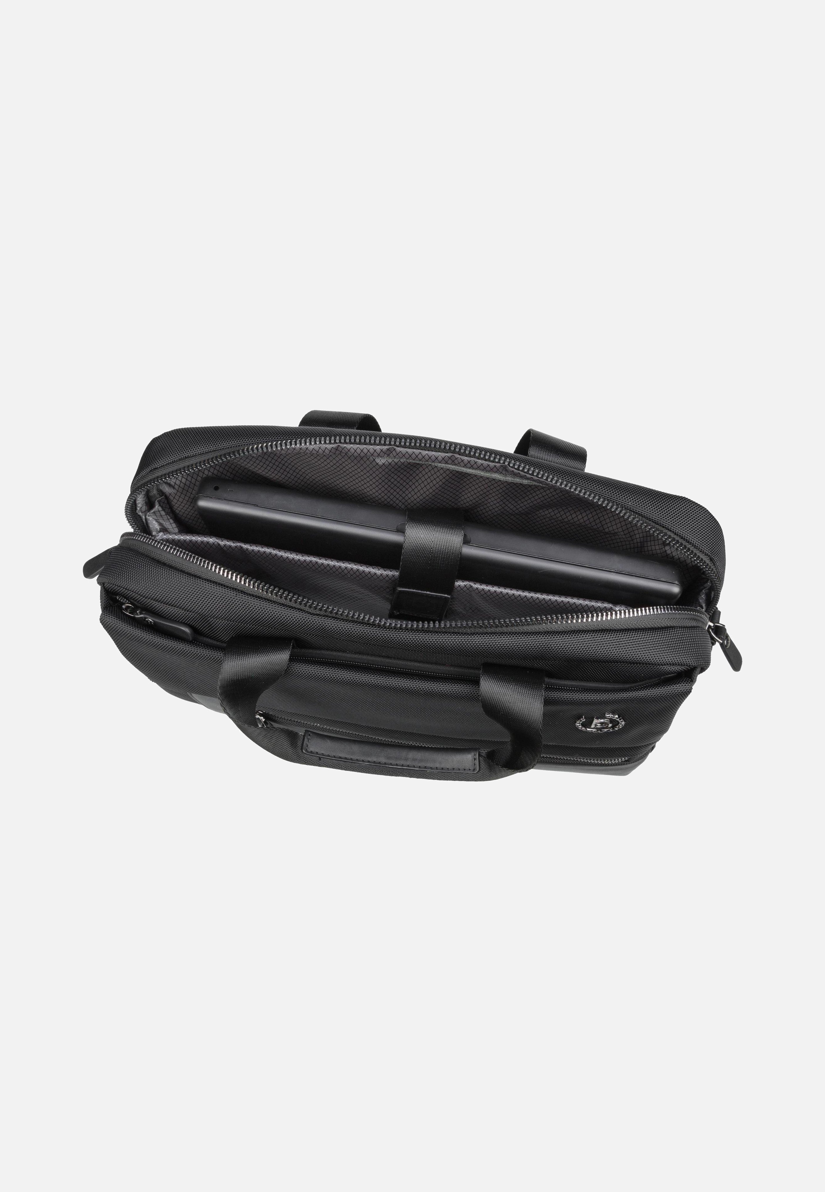 Bugatti Nero Workbag Medium Schwarz Aktentasche