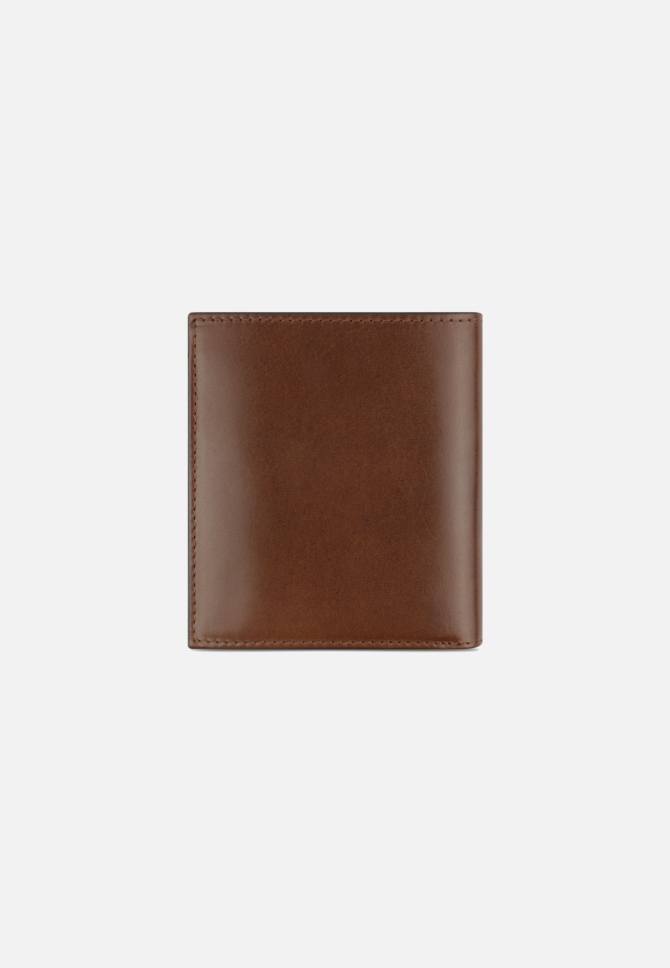 Bugatti Nobile Vertical Small with Flap Cognac Portemonnaie