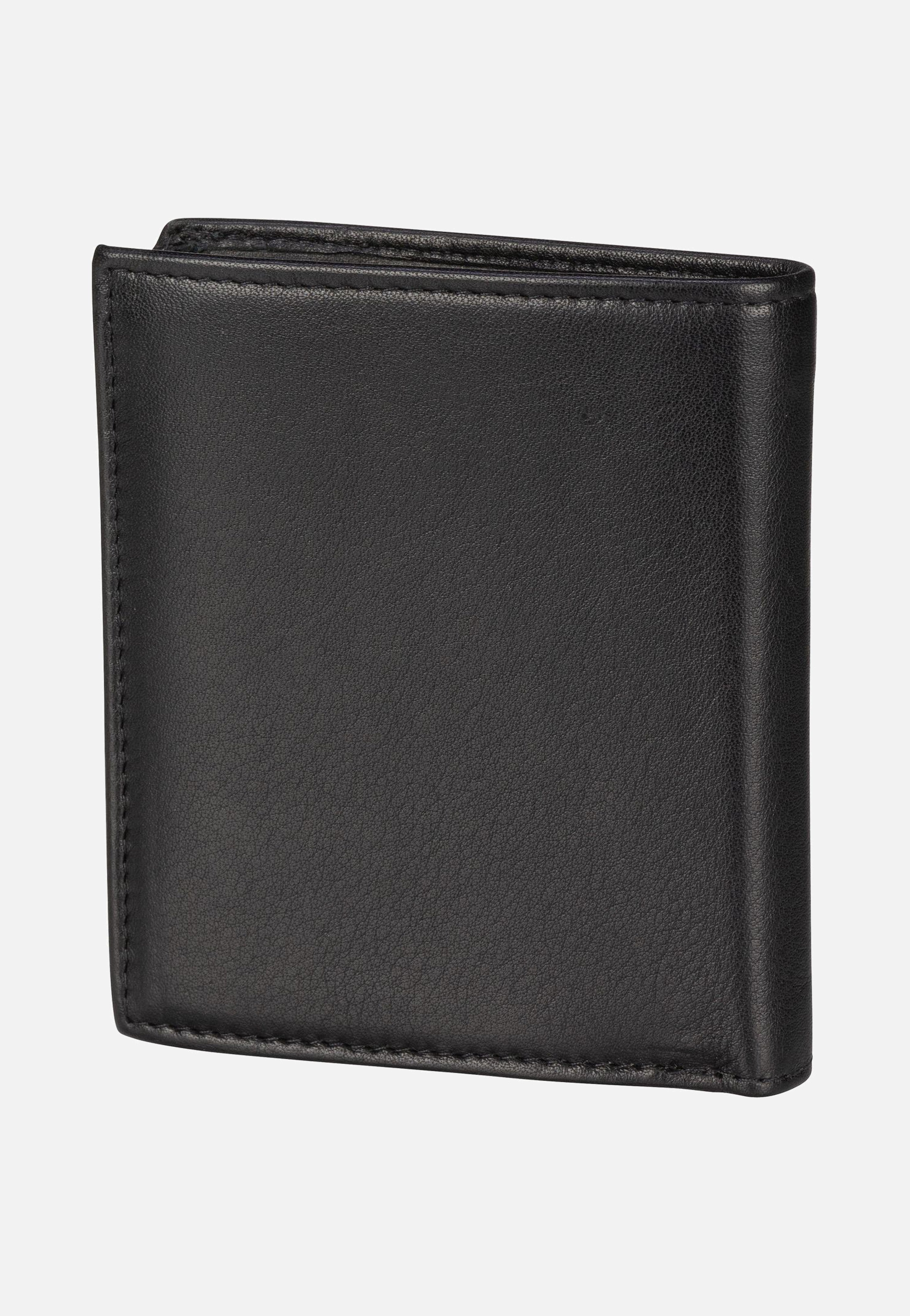 Bugatti Nome Vertical Small Schwarz Portemonnaie