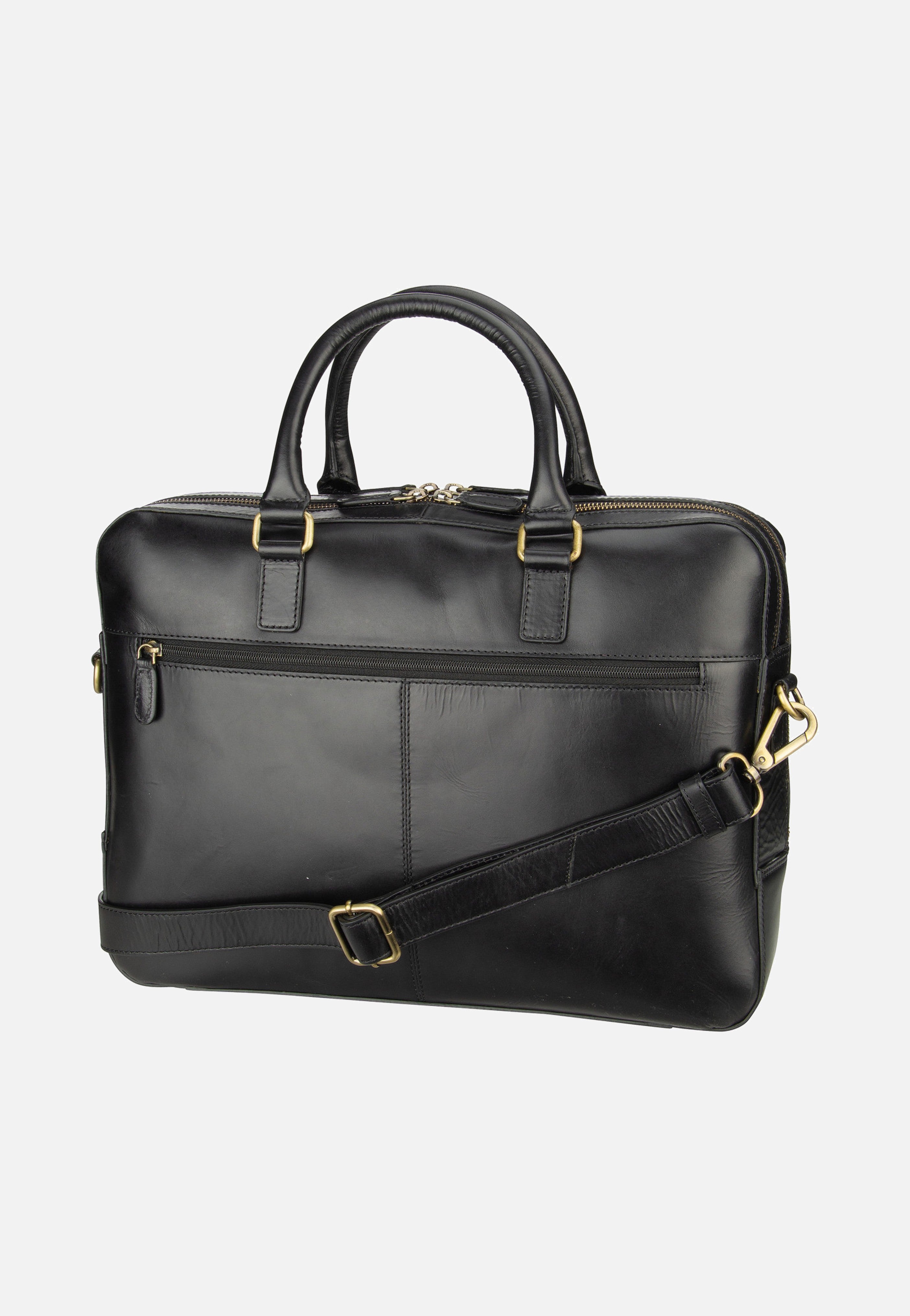 Bugatti Remo Large Schwarz Aktentasche