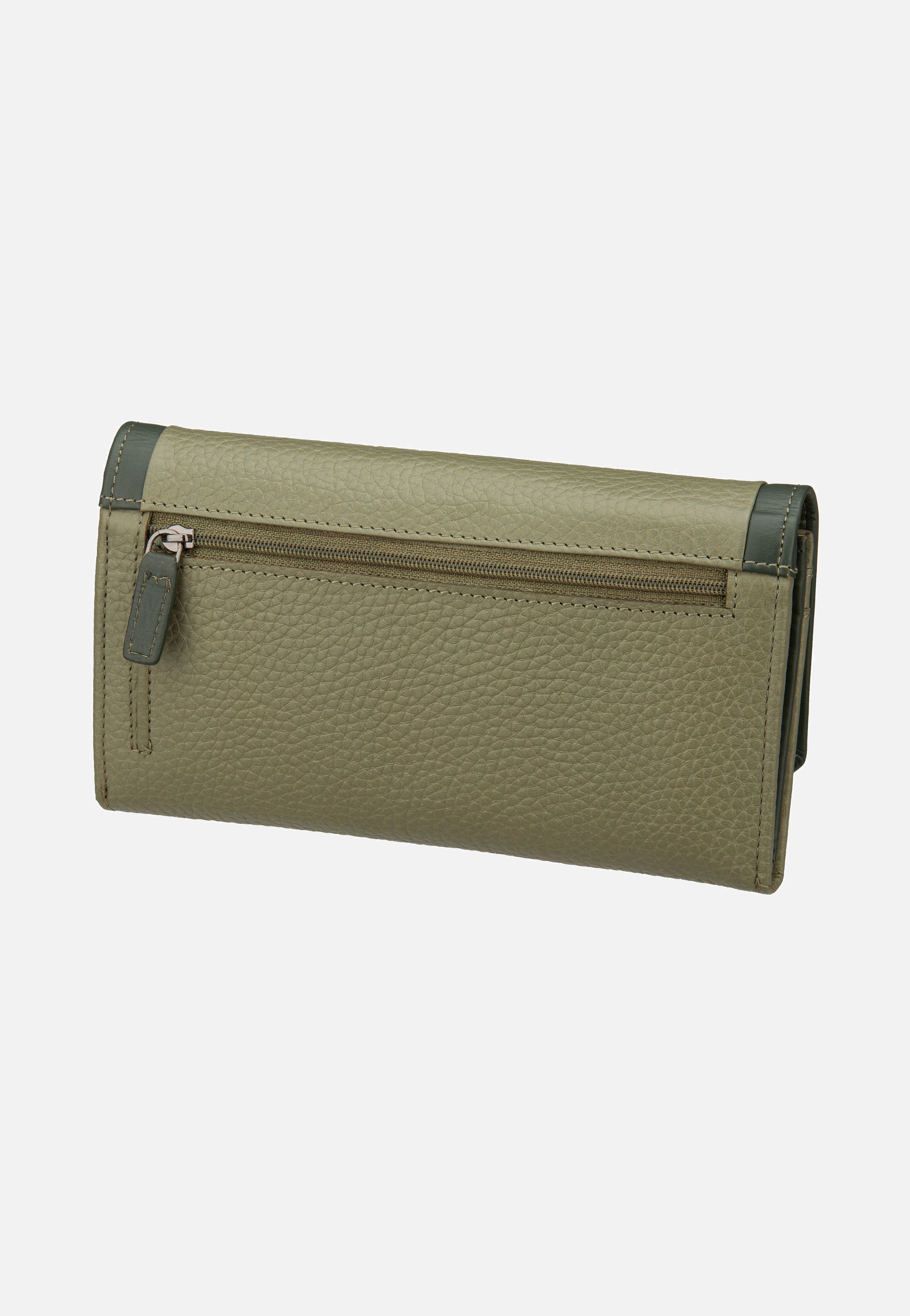 Bugatti Sina Ladies Long With Flap Grün Portemonnaie