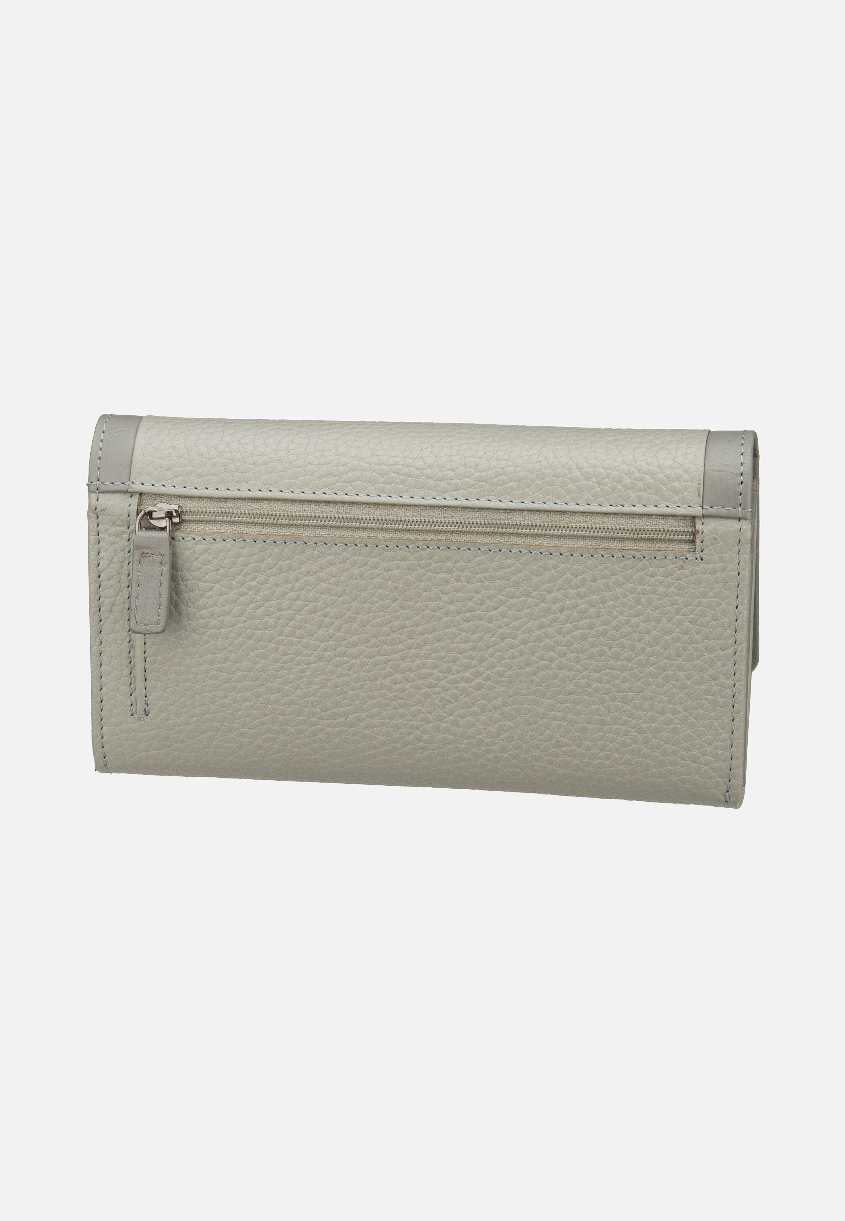 Bugatti Sina Ladies Long With Flap Hellgrau Portemonnaie