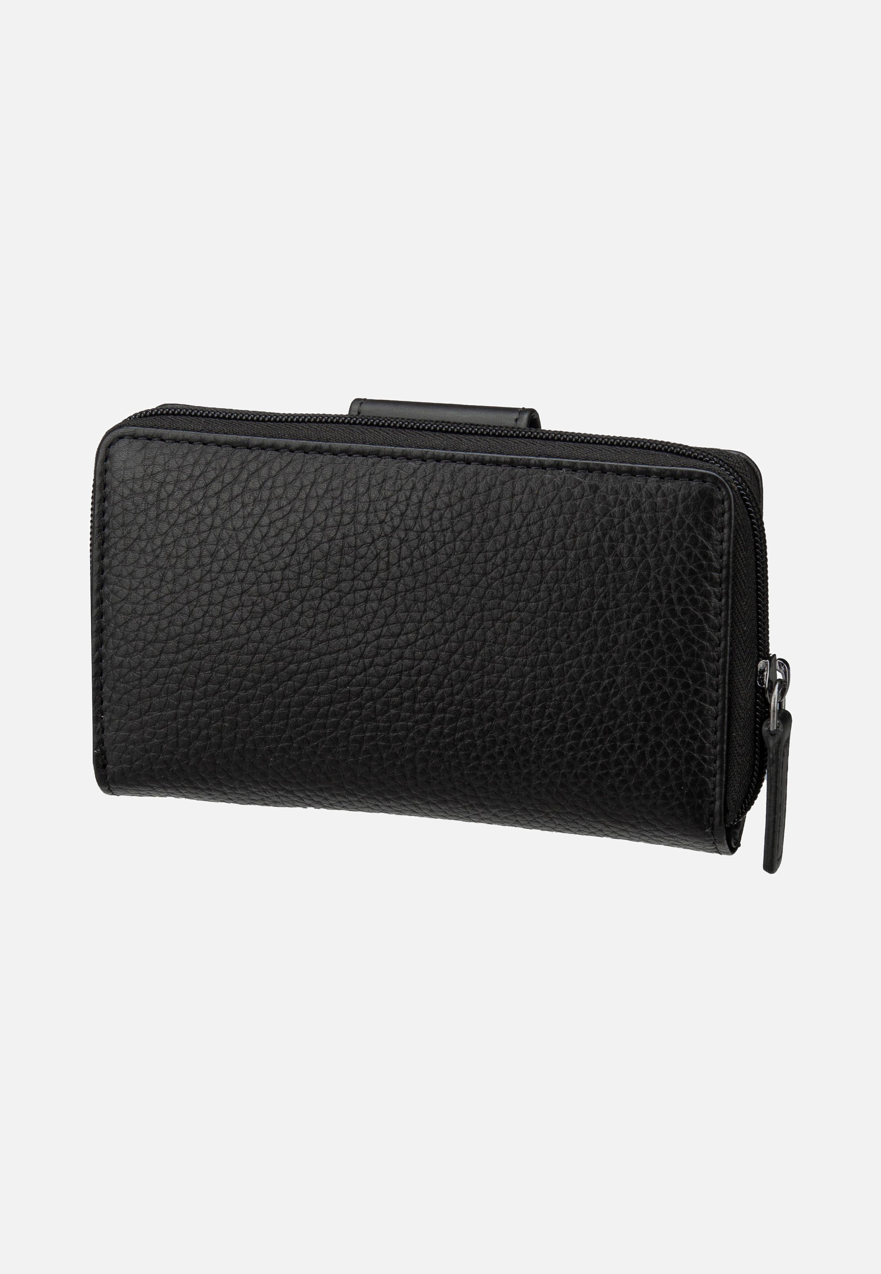 Bugatti Sina Ladies Zip I Schwarz Portemonnaie