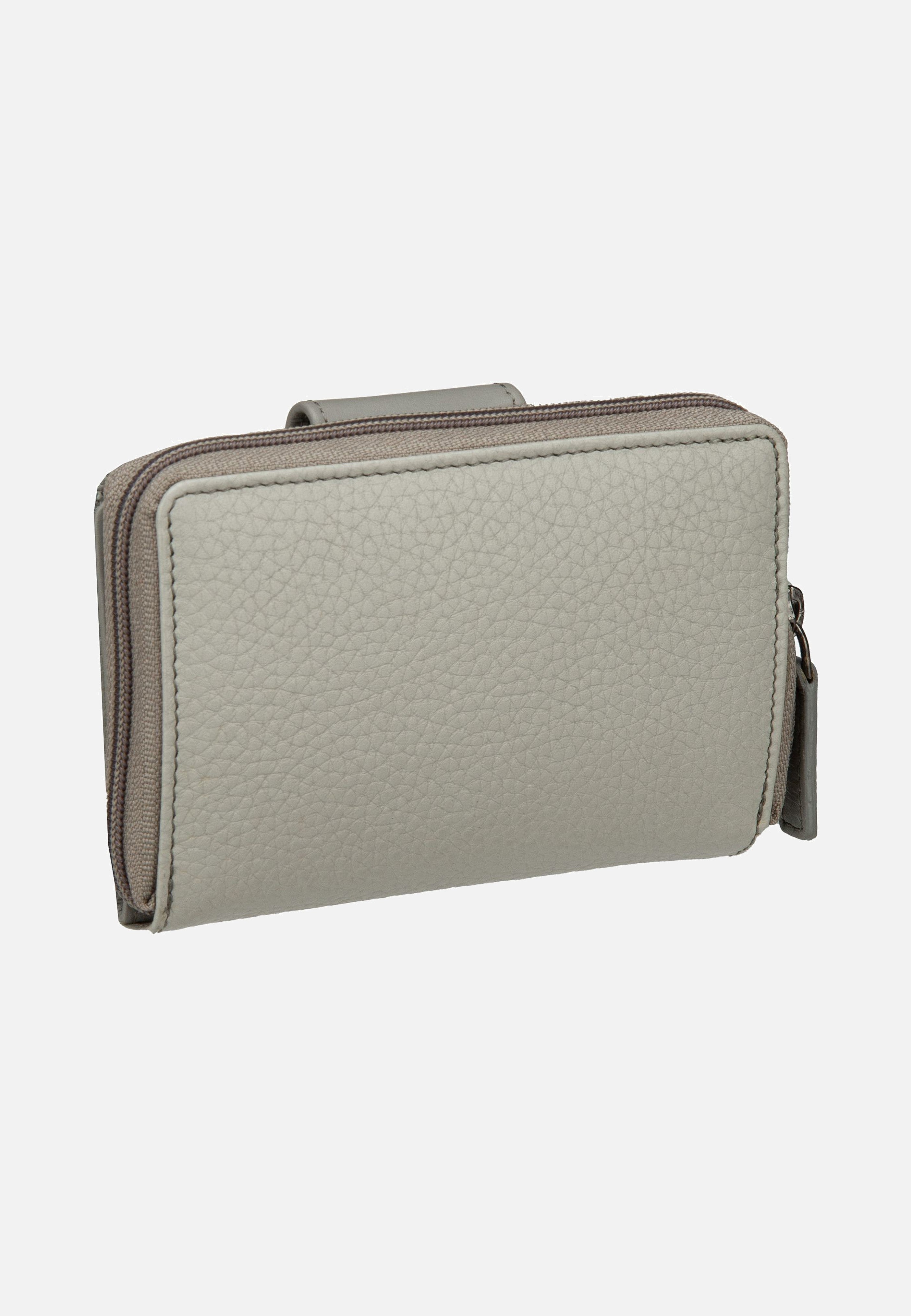 Bugatti Sina Ladies Zip II Hellgrau Portemonnaie