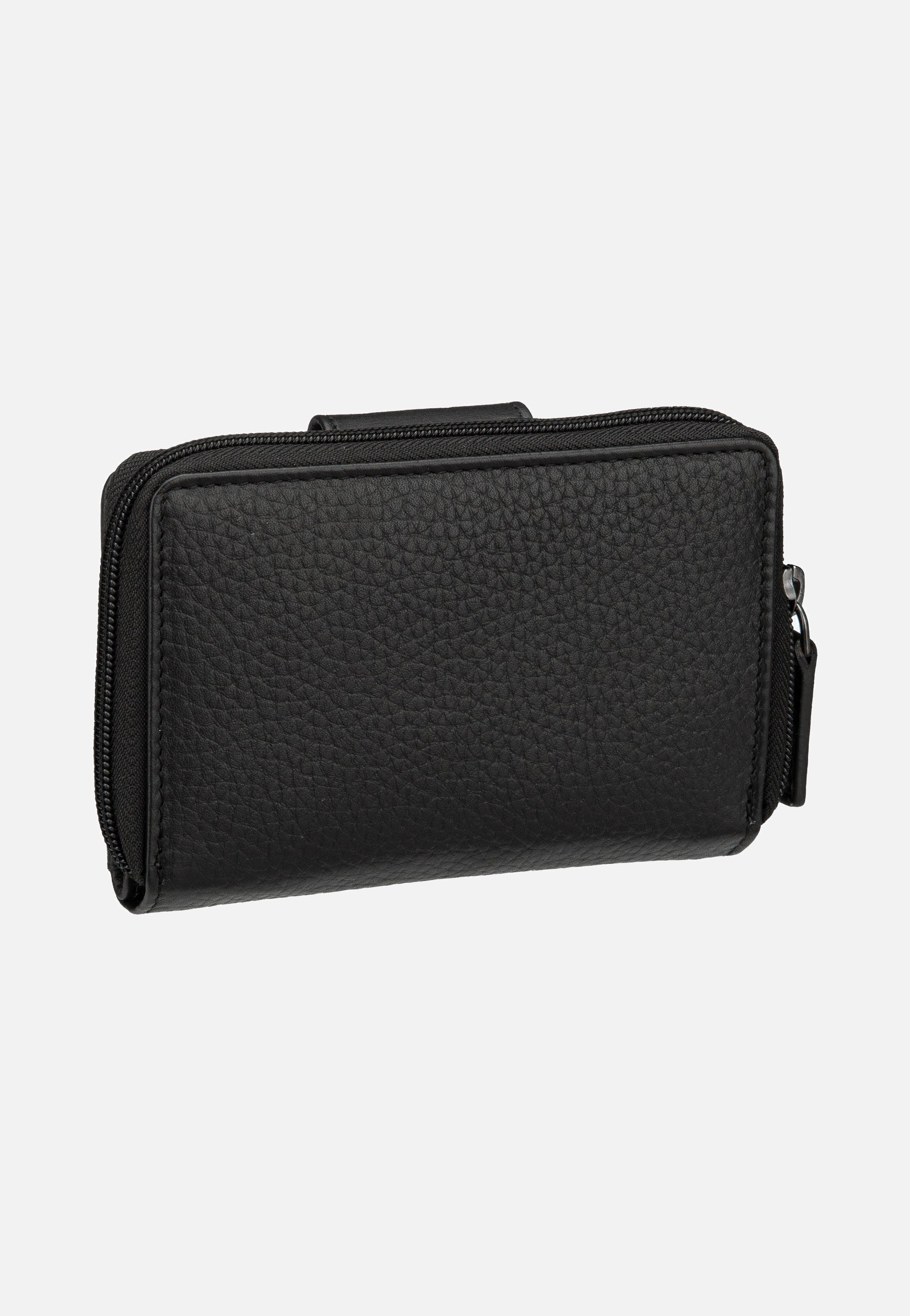 Bugatti Sina Ladies Zip II Schwarz Portemonnaie