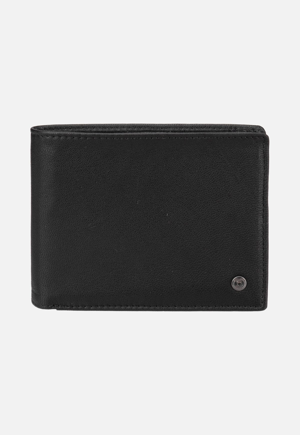 Bugatti Black Magic Wallet With Flap Black Portemonnaie