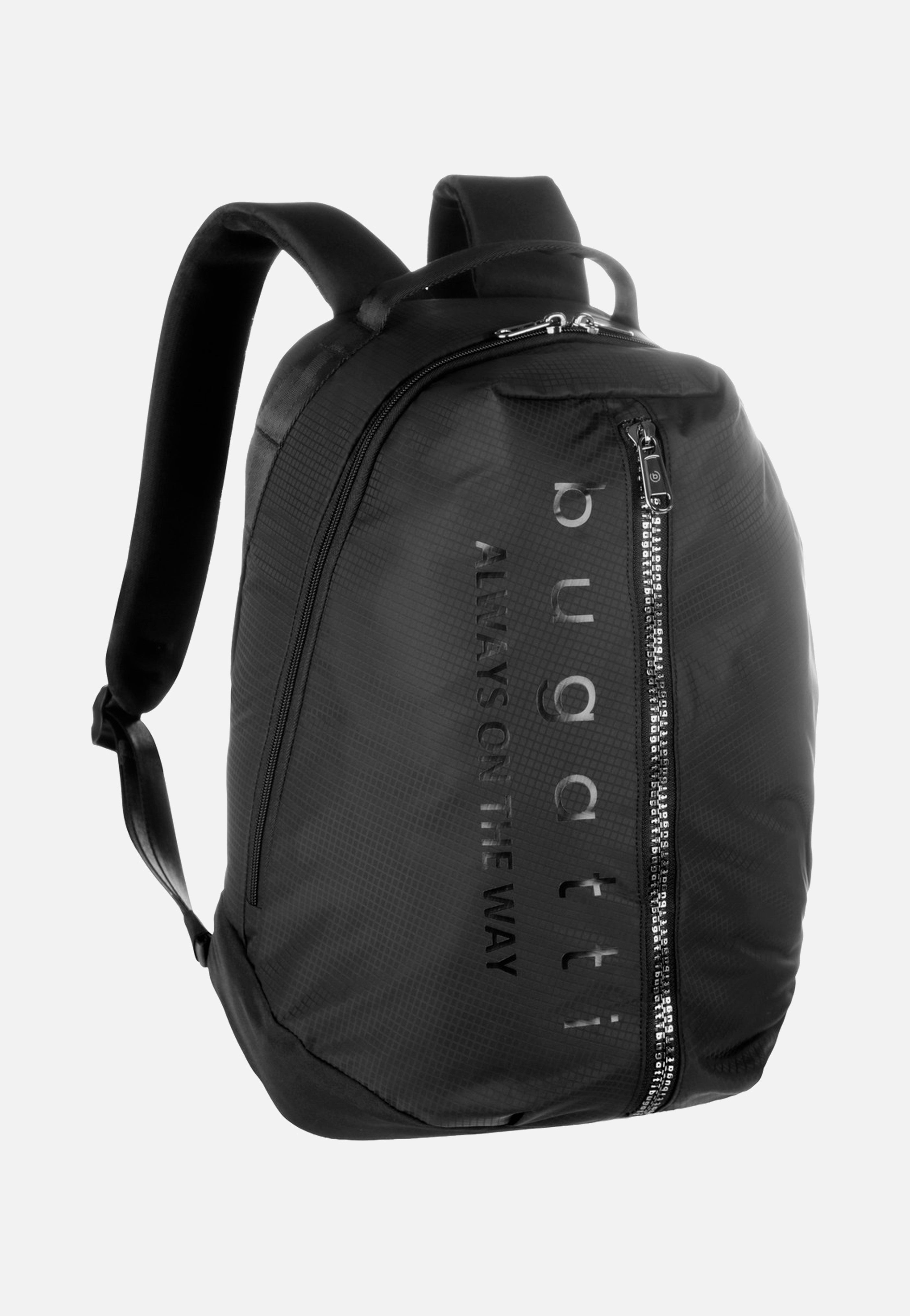 Bugatti Letter's Backpack Black Rucksack