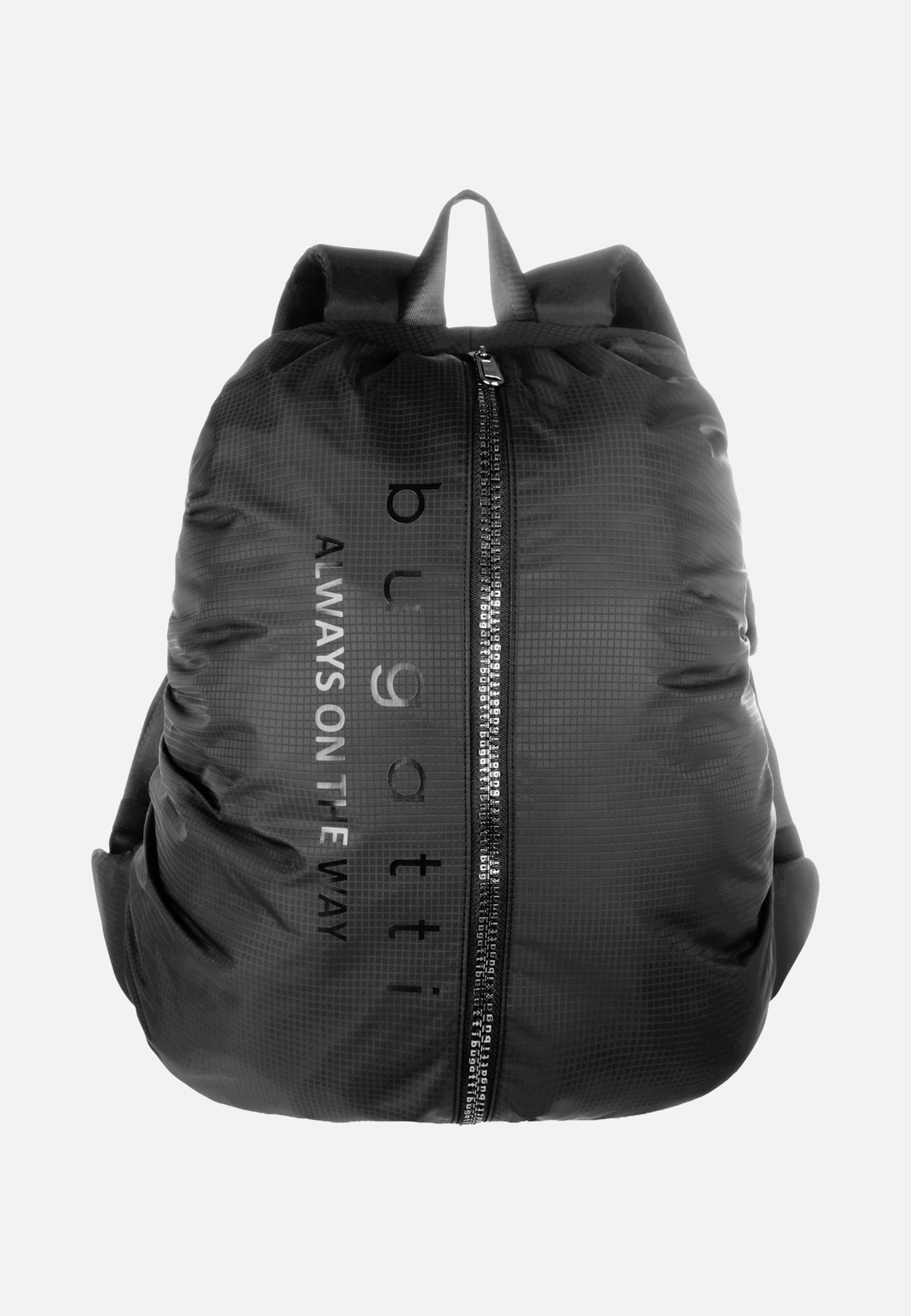 Bugatti Letter's Backpack Black Rucksack