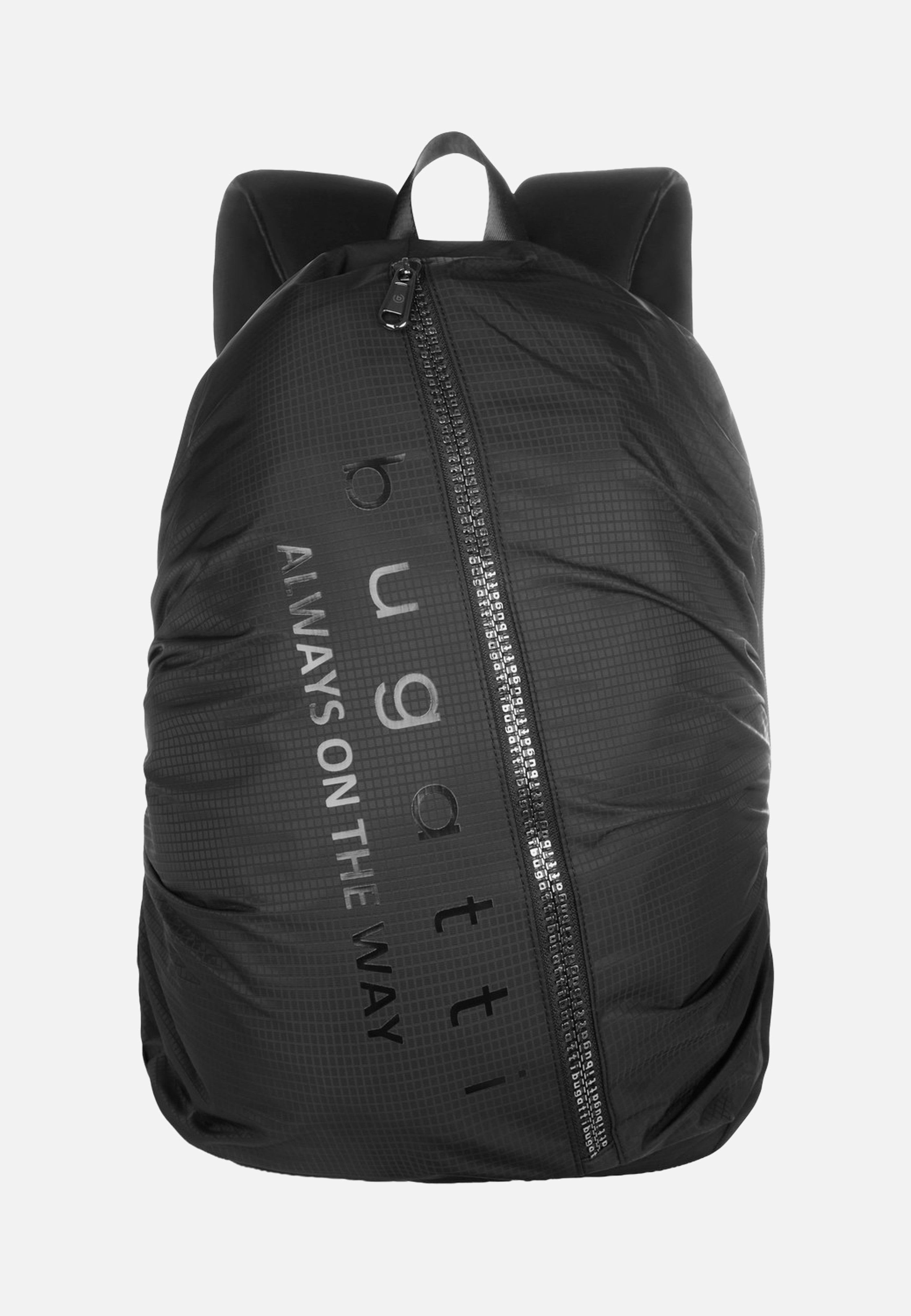 Bugatti Letter's Backpack Black Rucksack
