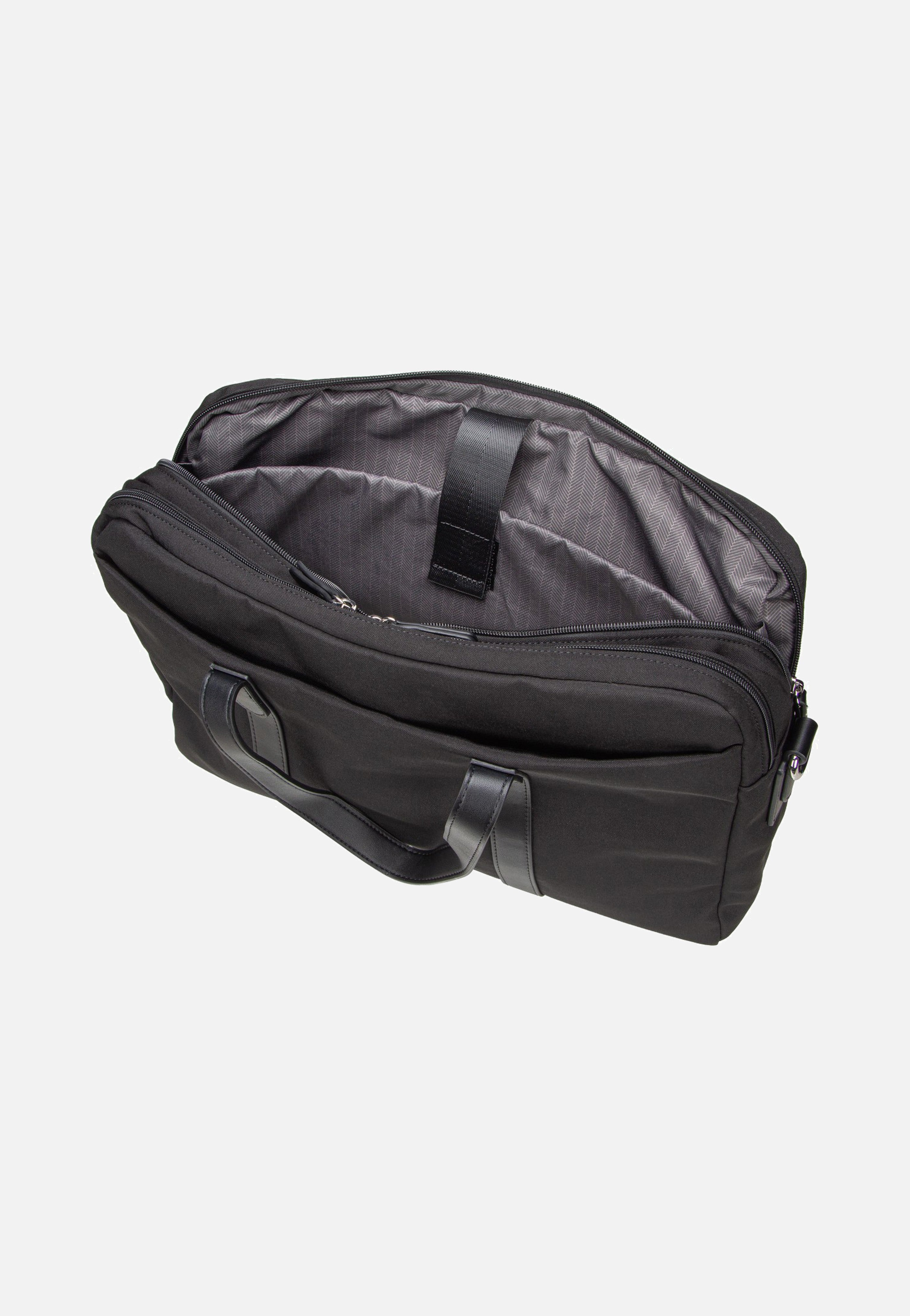Bugatti Maro Business Bag L Black Aktentasche