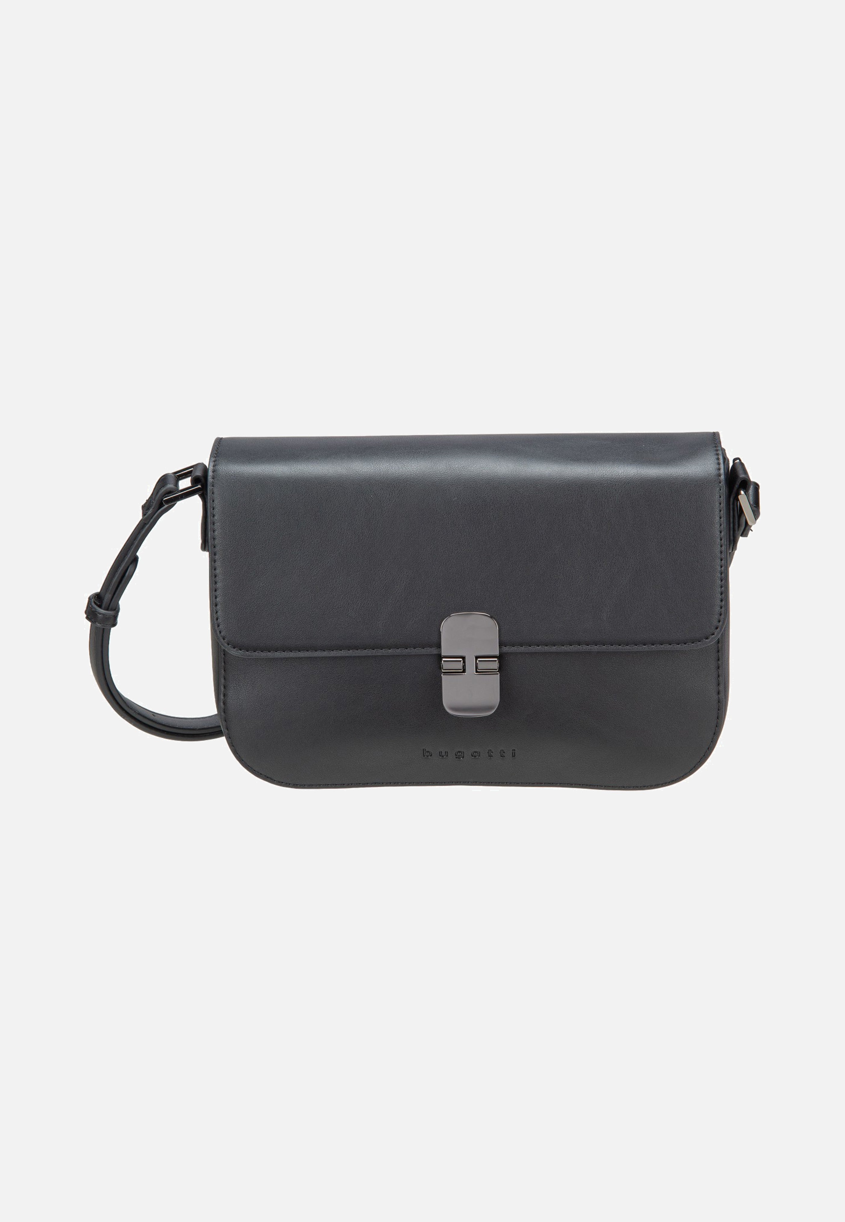 Bugatti Nela Shoulder Bag M Black Umhängetasche