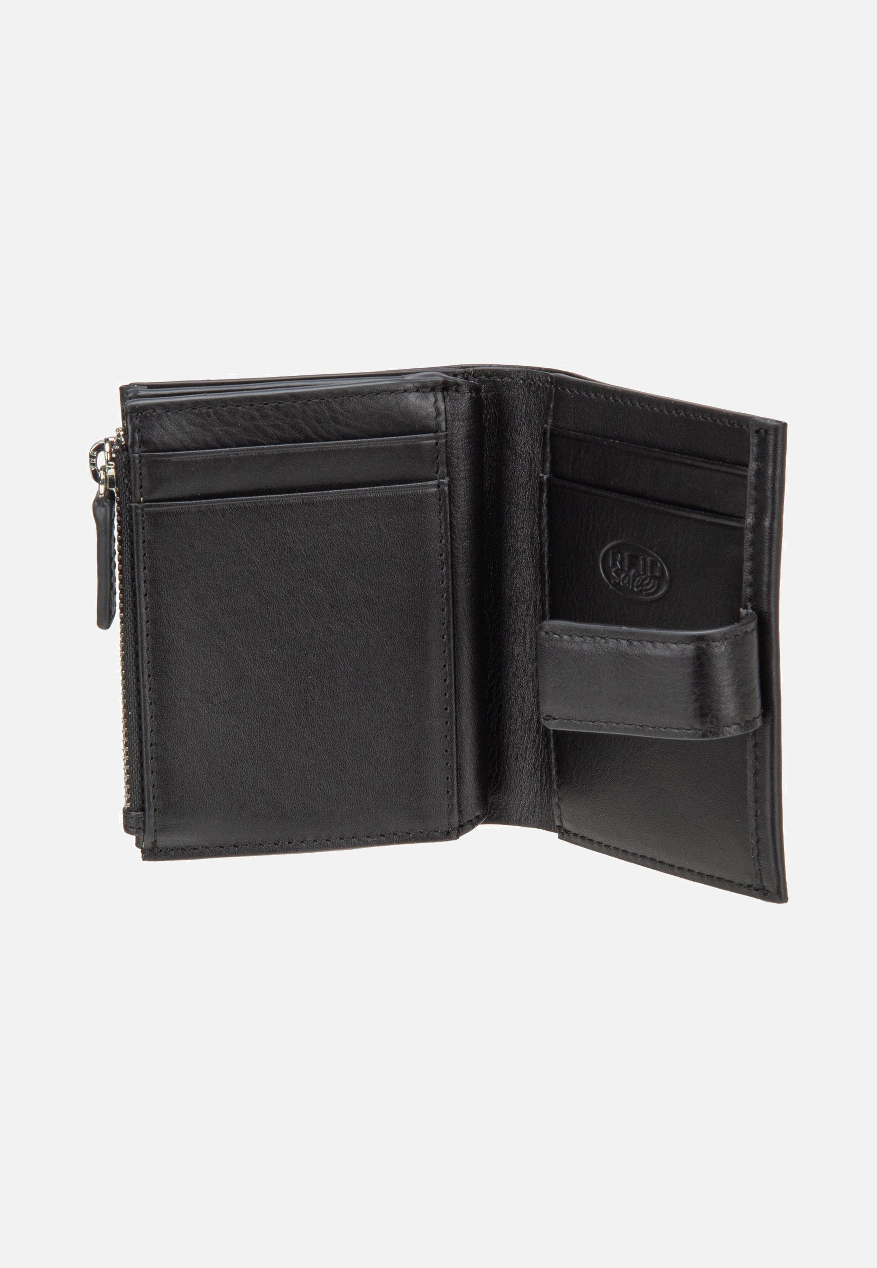 Bugatti Romeo Mini Wallet Black Portemonnaie