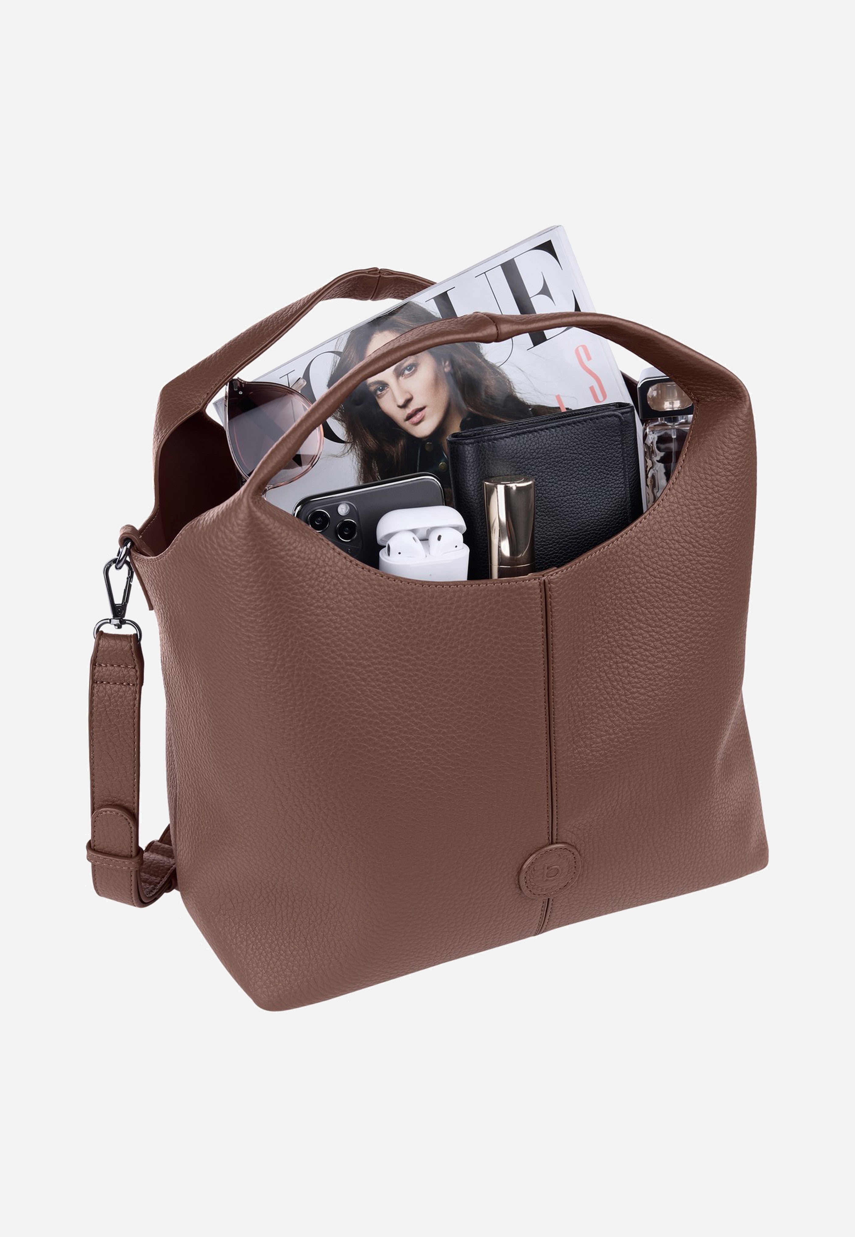 Bugatti Zoe Shopper Burgundy Tote Bag