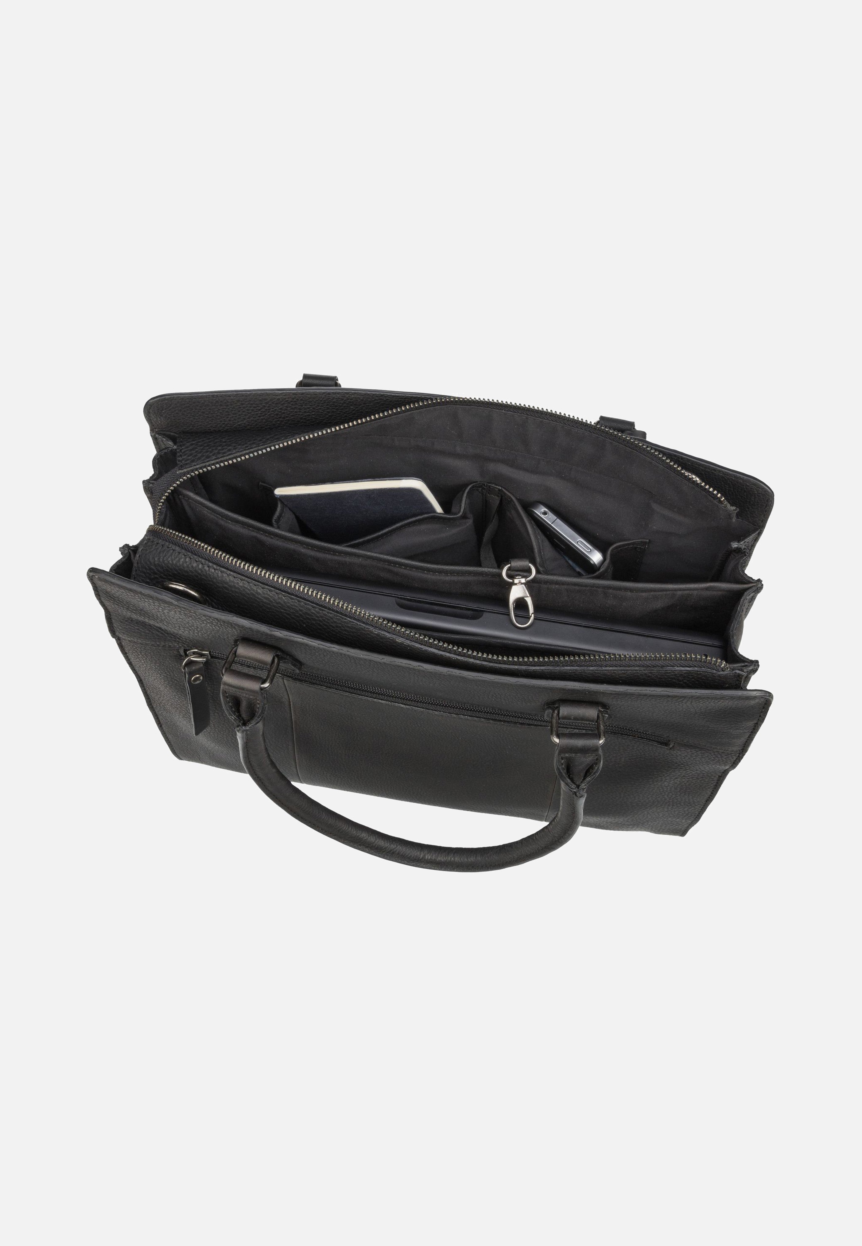 Burkely Antique Avery Handbag M 14'' 7001 Black Aktentasche