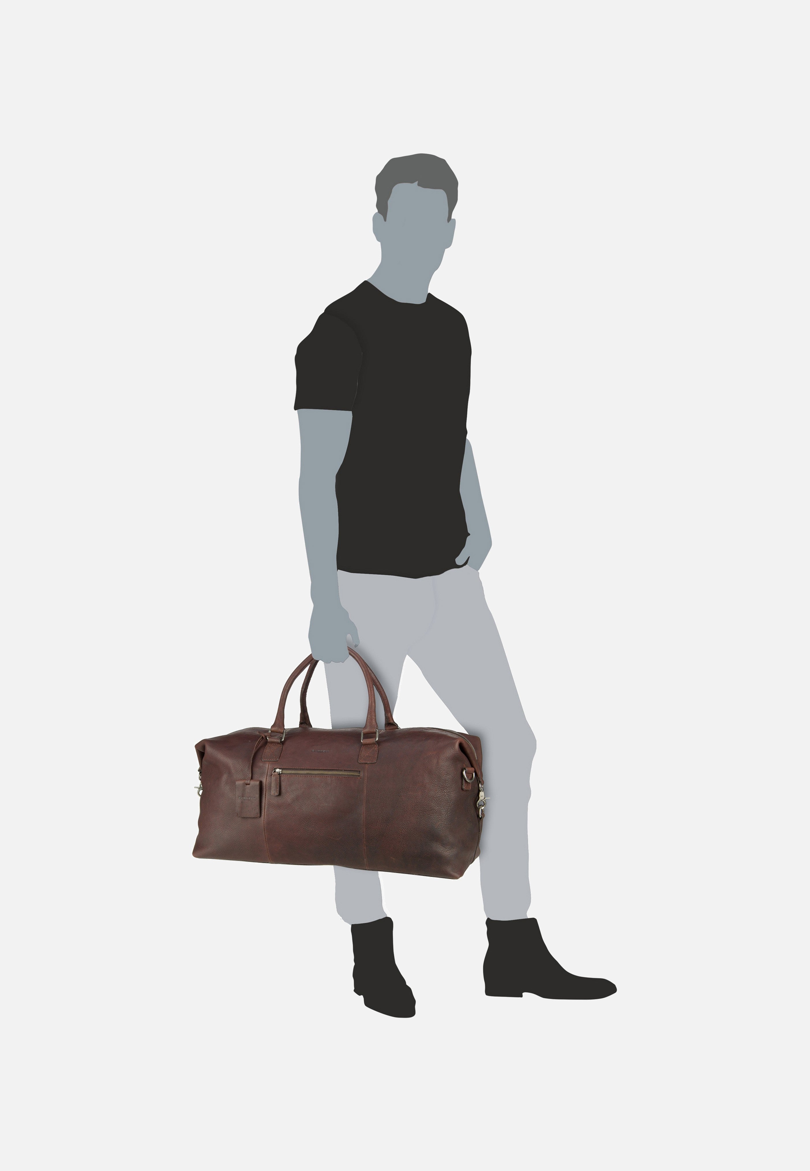 Burkely Antique Avery 7937 Dark Brown Weekender