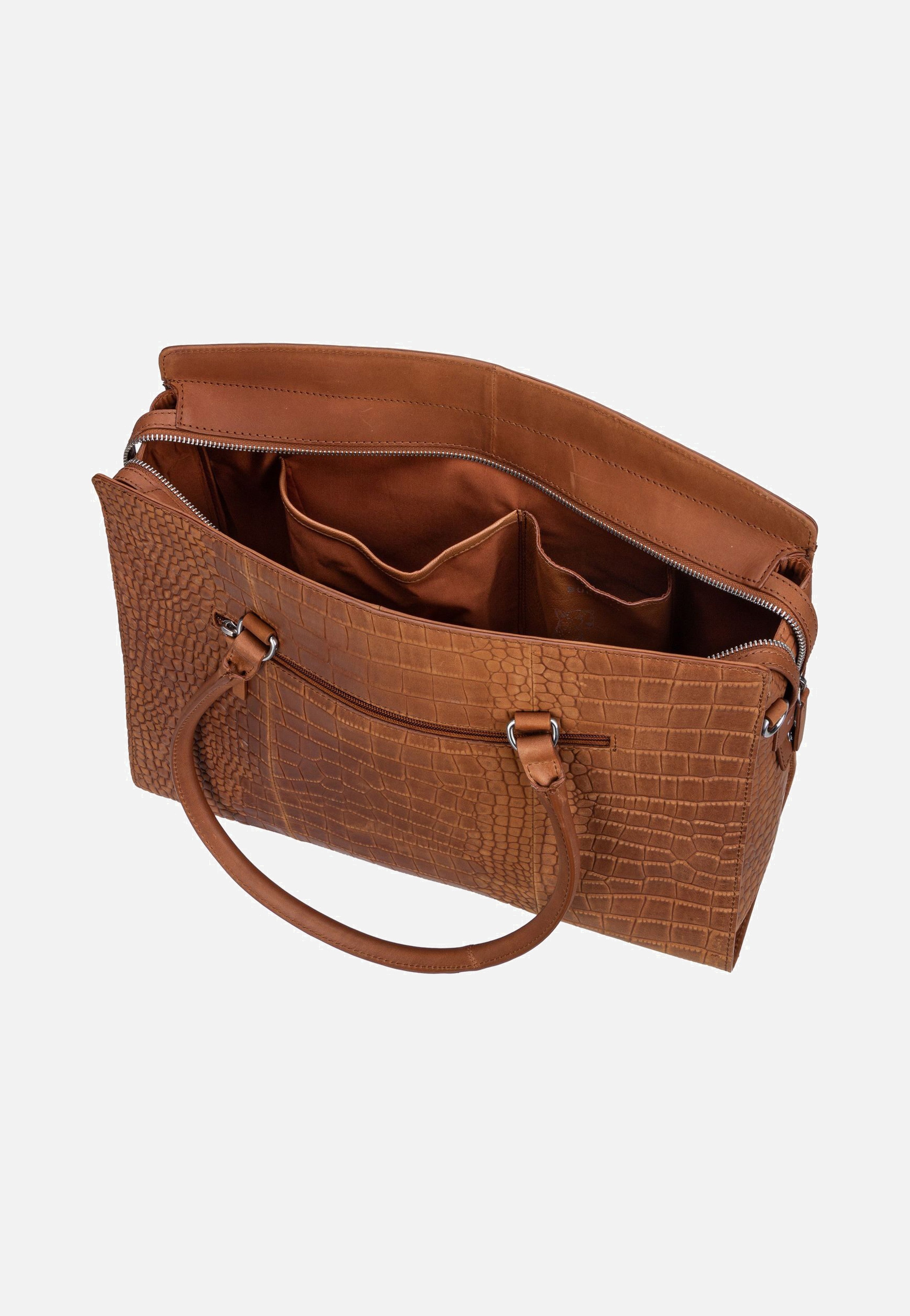 Burkely Cool Colbie 1000432 Cognac Aktentasche