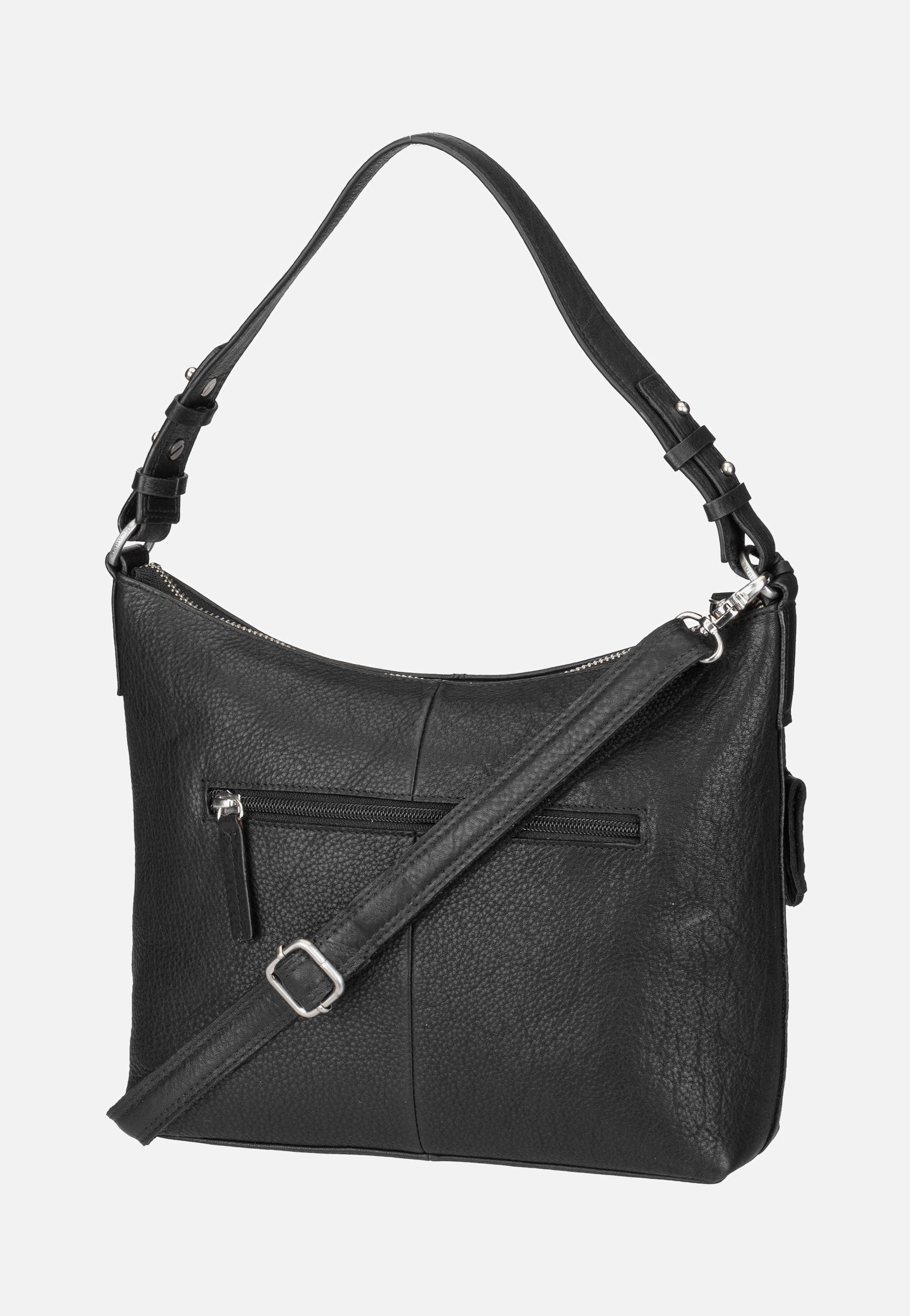 Burkely Soft Skylar 1000337 Black Hobo Bag