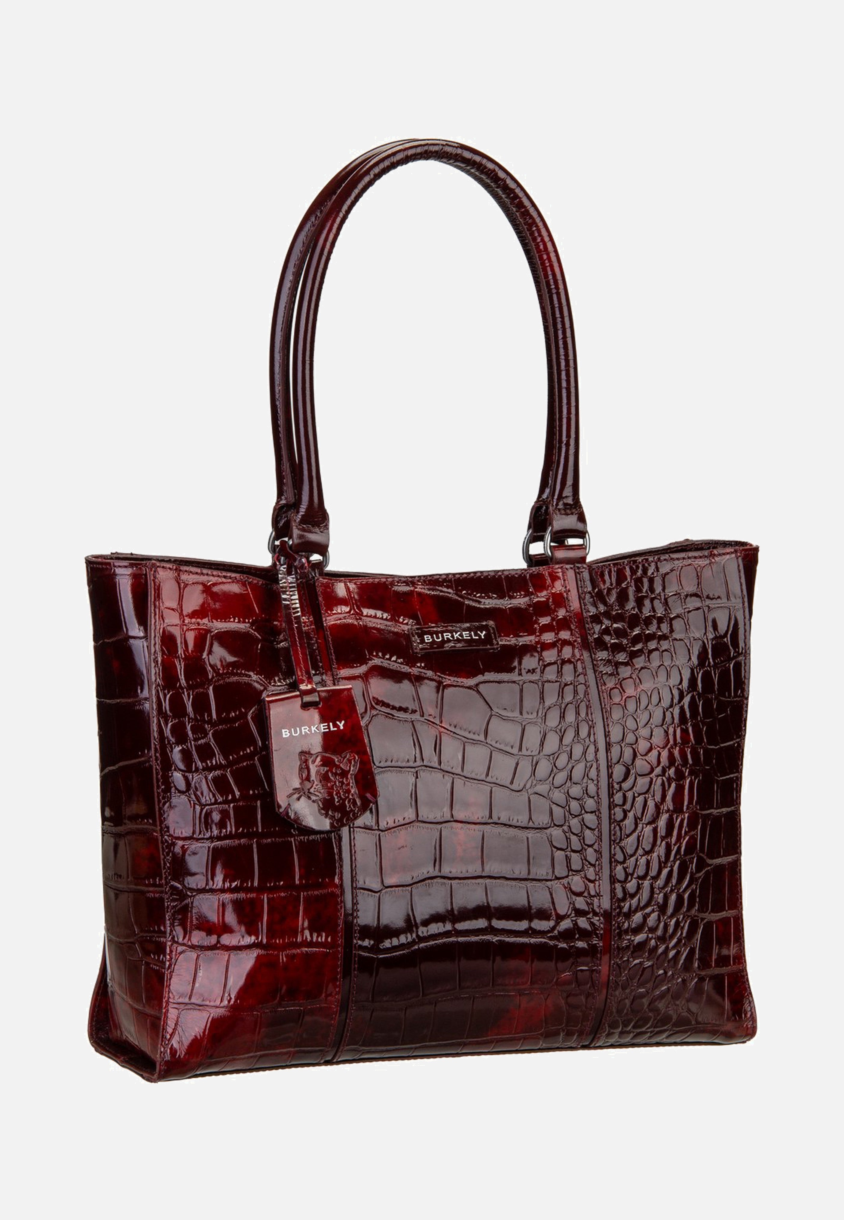 Burkely Cool Colbie 1000853 Burgundy Patent Laptop Bag